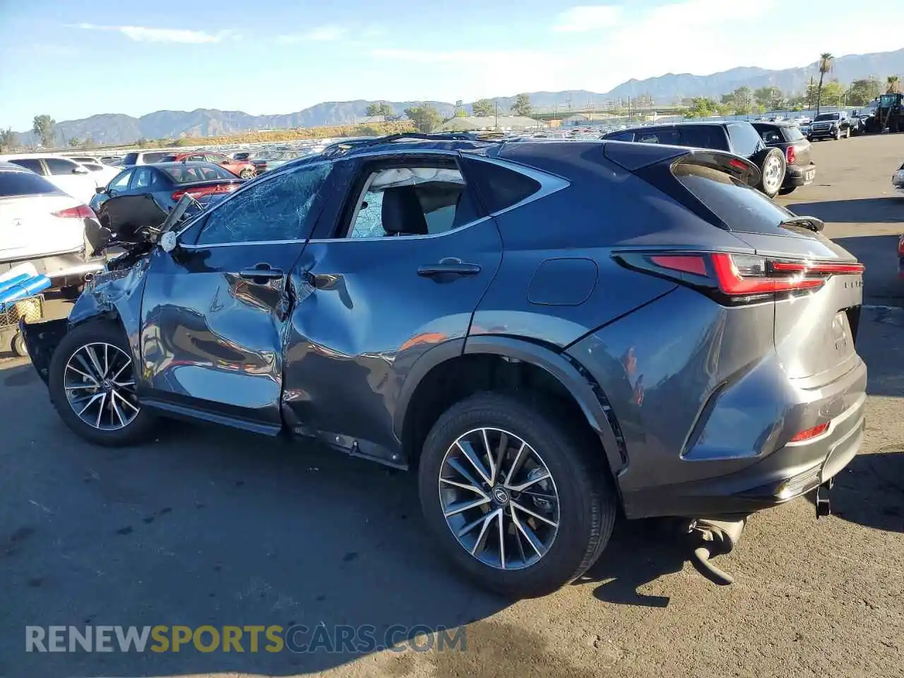 2 Photograph of a damaged car JTJGKCEZ3S5033594 LEXUS NX 2025