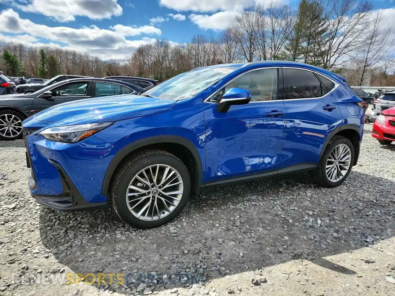 1 Photograph of a damaged car JTJGKCEZ9S5036712 LEXUS NX 2025