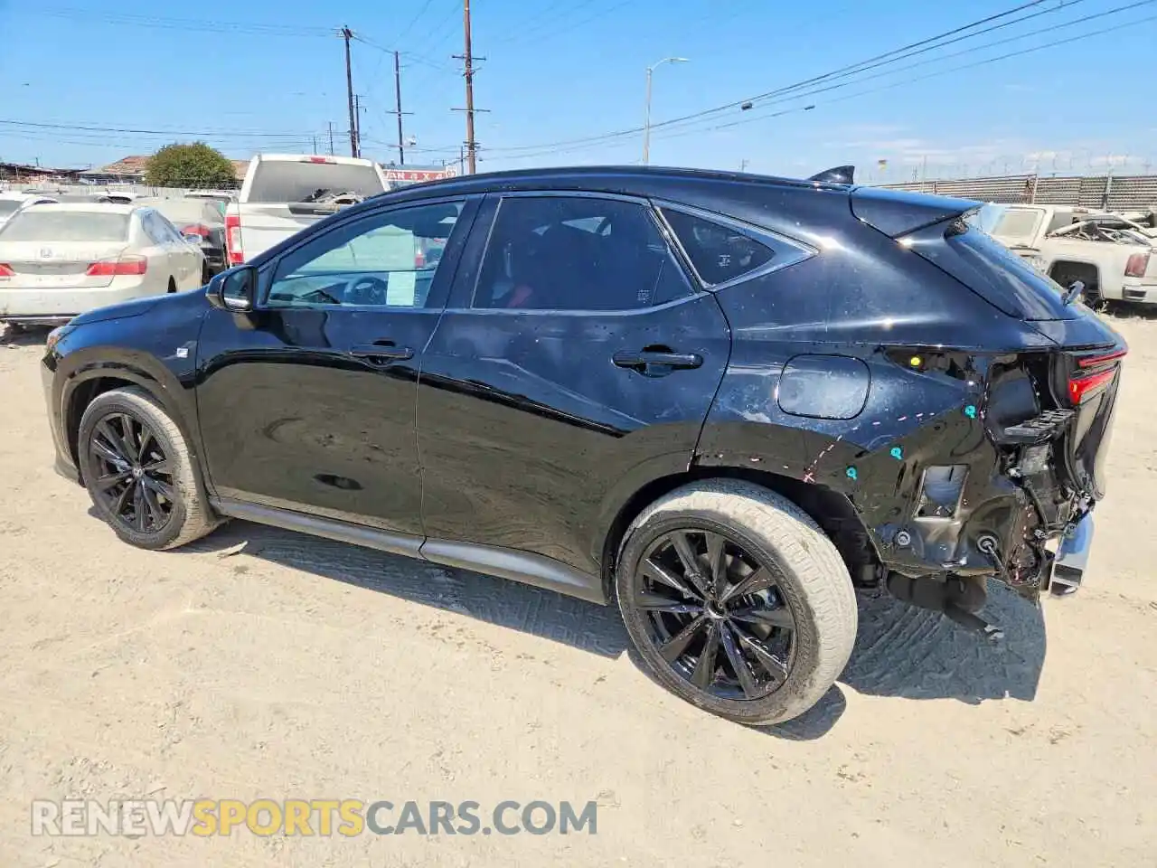 2 Photograph of a damaged car JTJKKCFZ2S2066743 LEXUS NX 2025