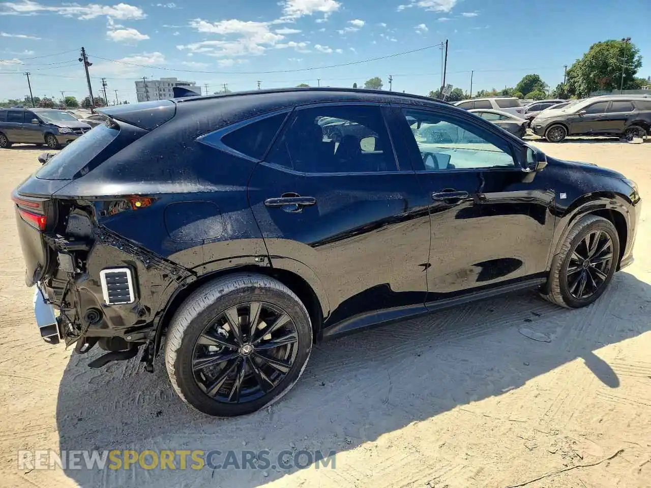 3 Photograph of a damaged car JTJKKCFZ2S2066743 LEXUS NX 2025
