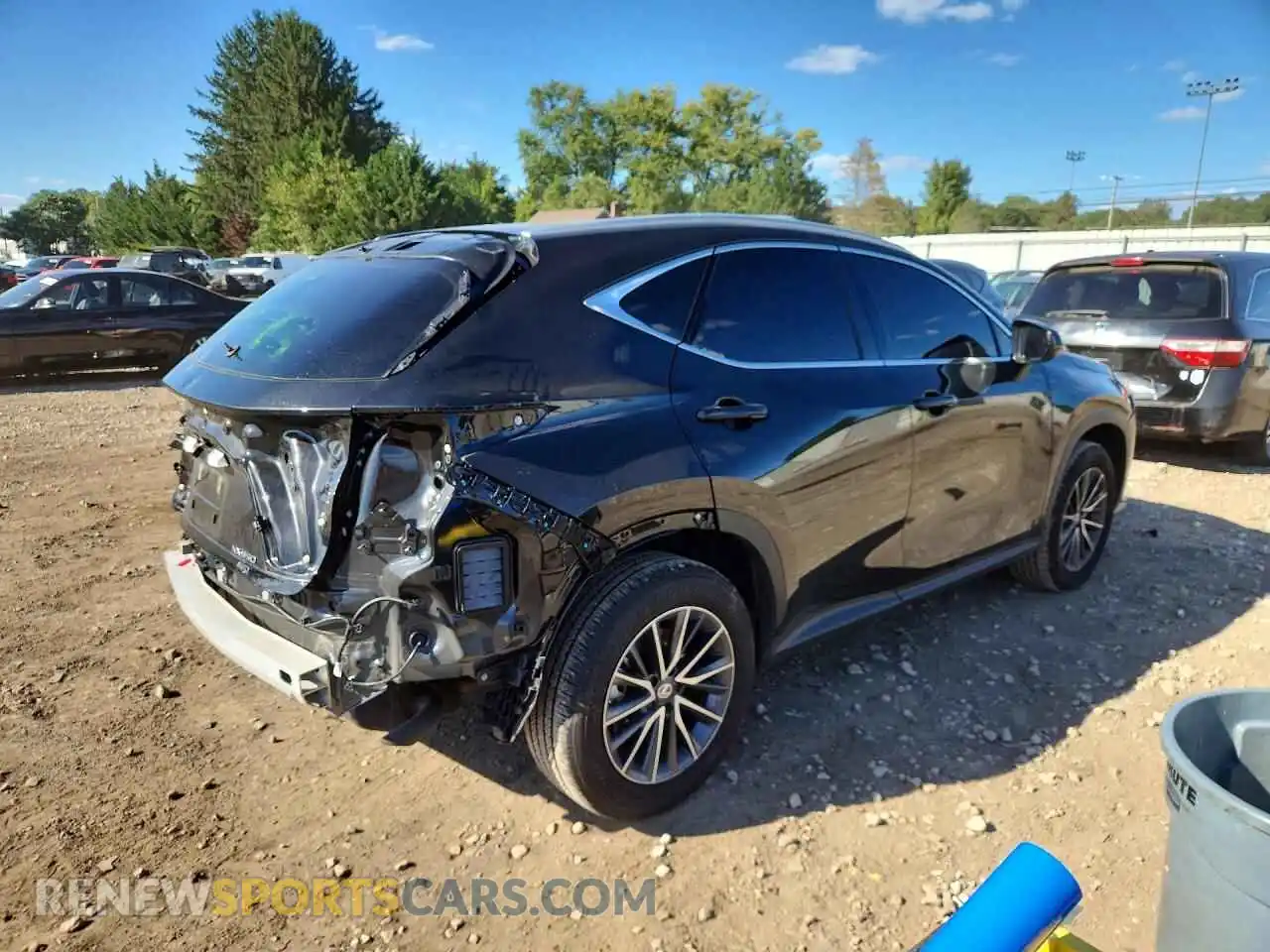 3 fotografías del automóvil dañado 2T2AGCEZ6TC116169 LEXUS NX 2026