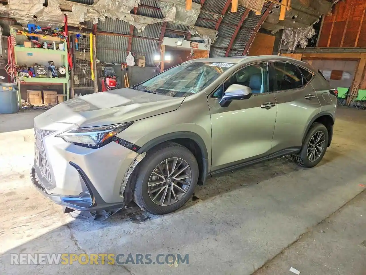 1 Photograph of a damaged car 2T2GGCEZ0TC113536 LEXUS NX 2026