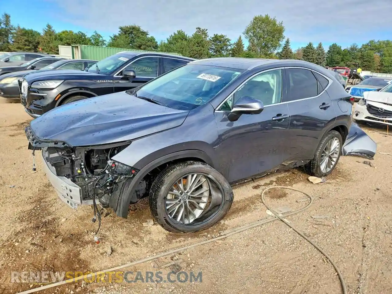1 Photograph of a damaged car 2T2GGCEZ6TC099271 LEXUS NX 2026