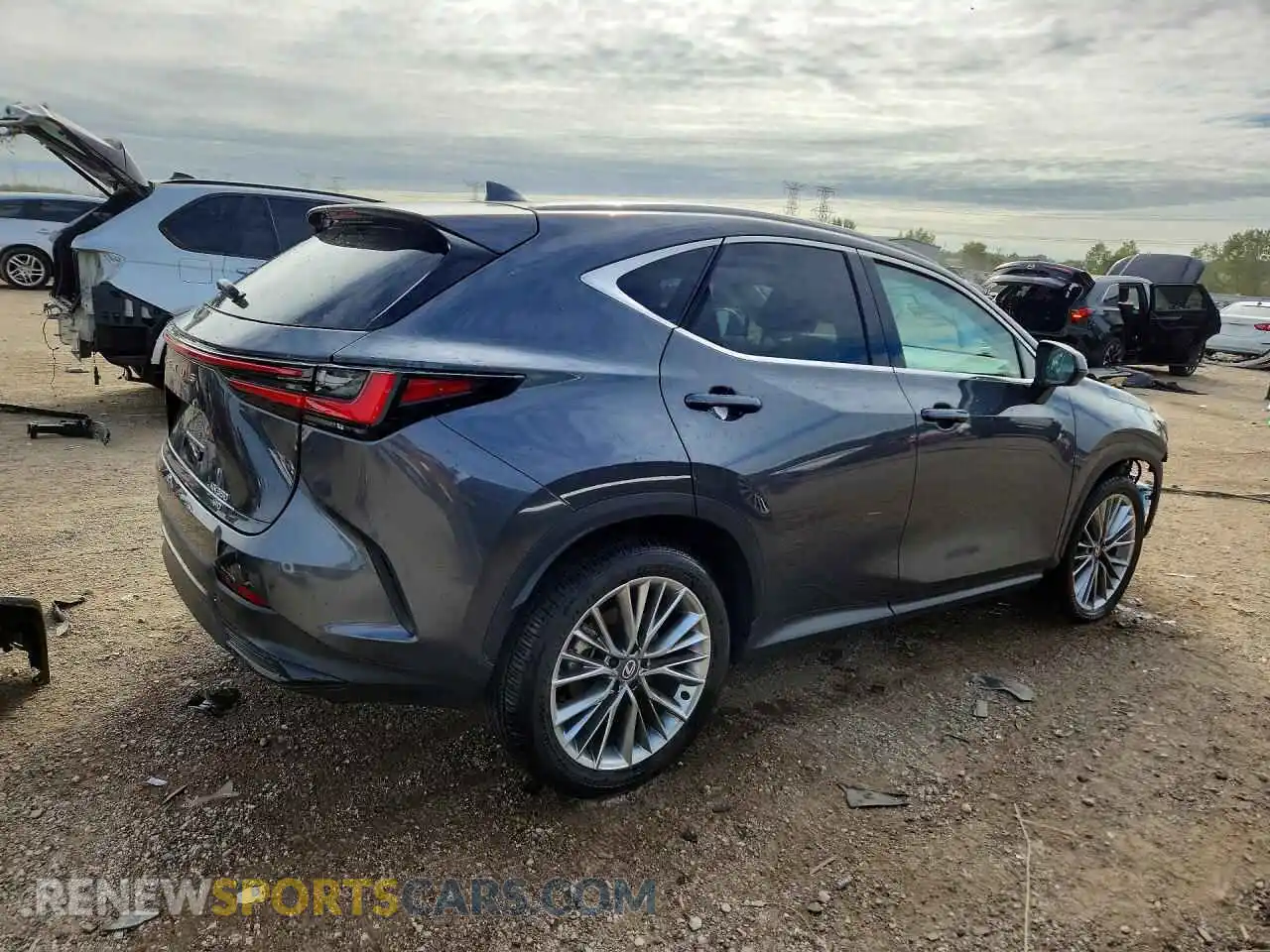 3 Photograph of a damaged car 2T2GGCEZ6TC099271 LEXUS NX 2026