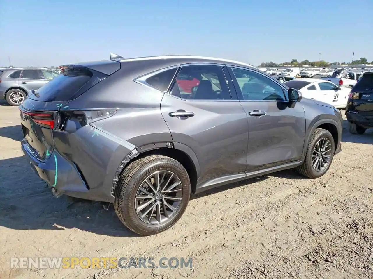 3 Photograph of a damaged car 2T2GKCEZ1TC066256 LEXUS NX 2026