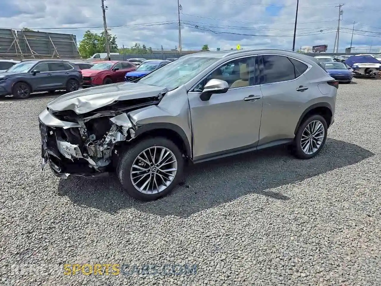 1 Photograph of a damaged car 2T2GKCEZ7TC062860 LEXUS NX 2026