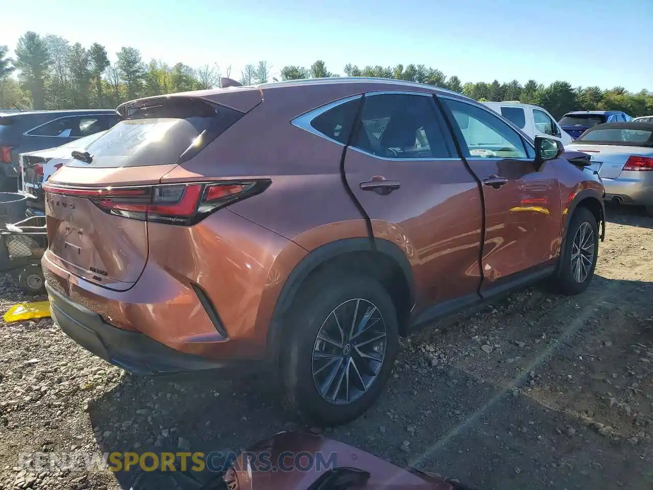 3 Photograph of a damaged car 2T2GKCEZXTC071018 LEXUS NX 2026