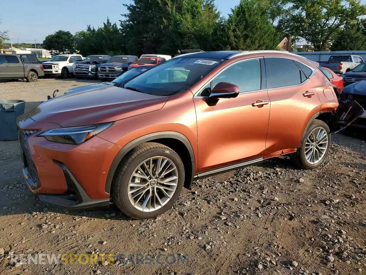 1 Photograph of a damaged car 2T2HGCEZ2TC107208 LEXUS NX 2026