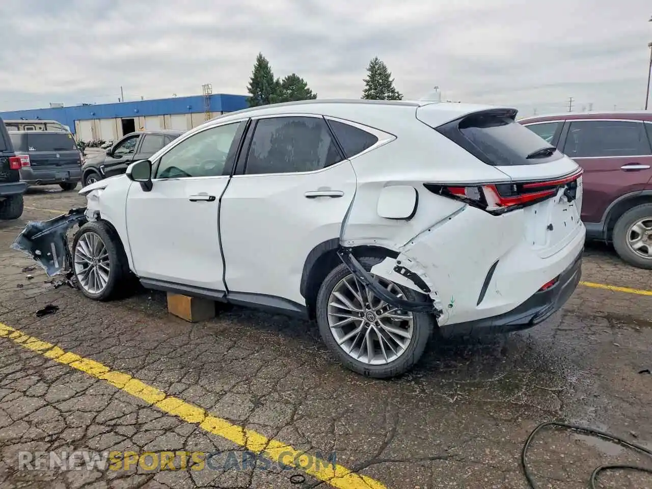 2 Photograph of a damaged car 2T2HGCEZ3TC126348 LEXUS NX 2026