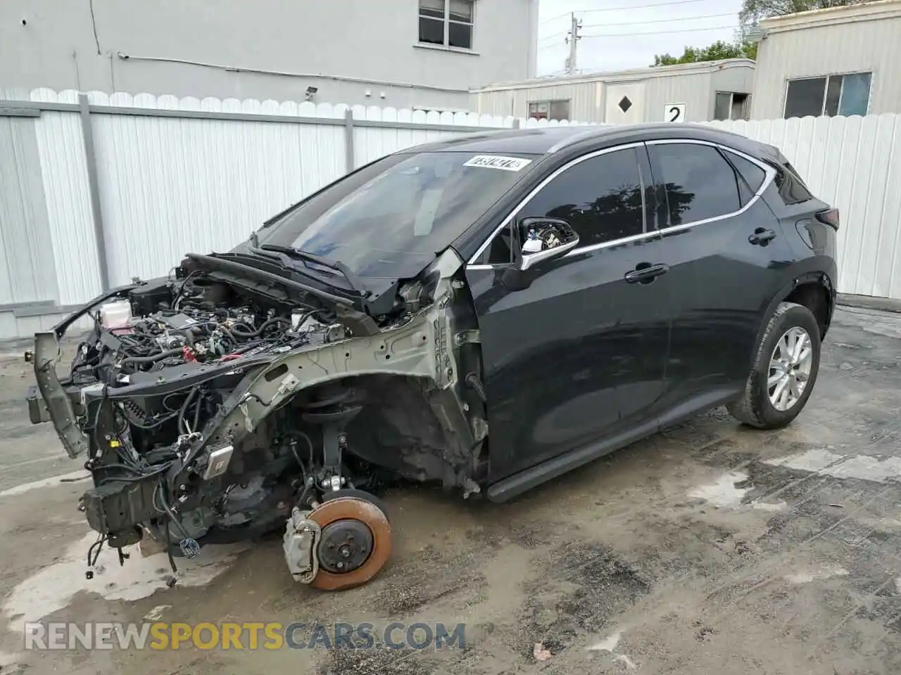 1 Photograph of a damaged car 2T2ADCAZ3PC005485 LEXUS NX 250 2023