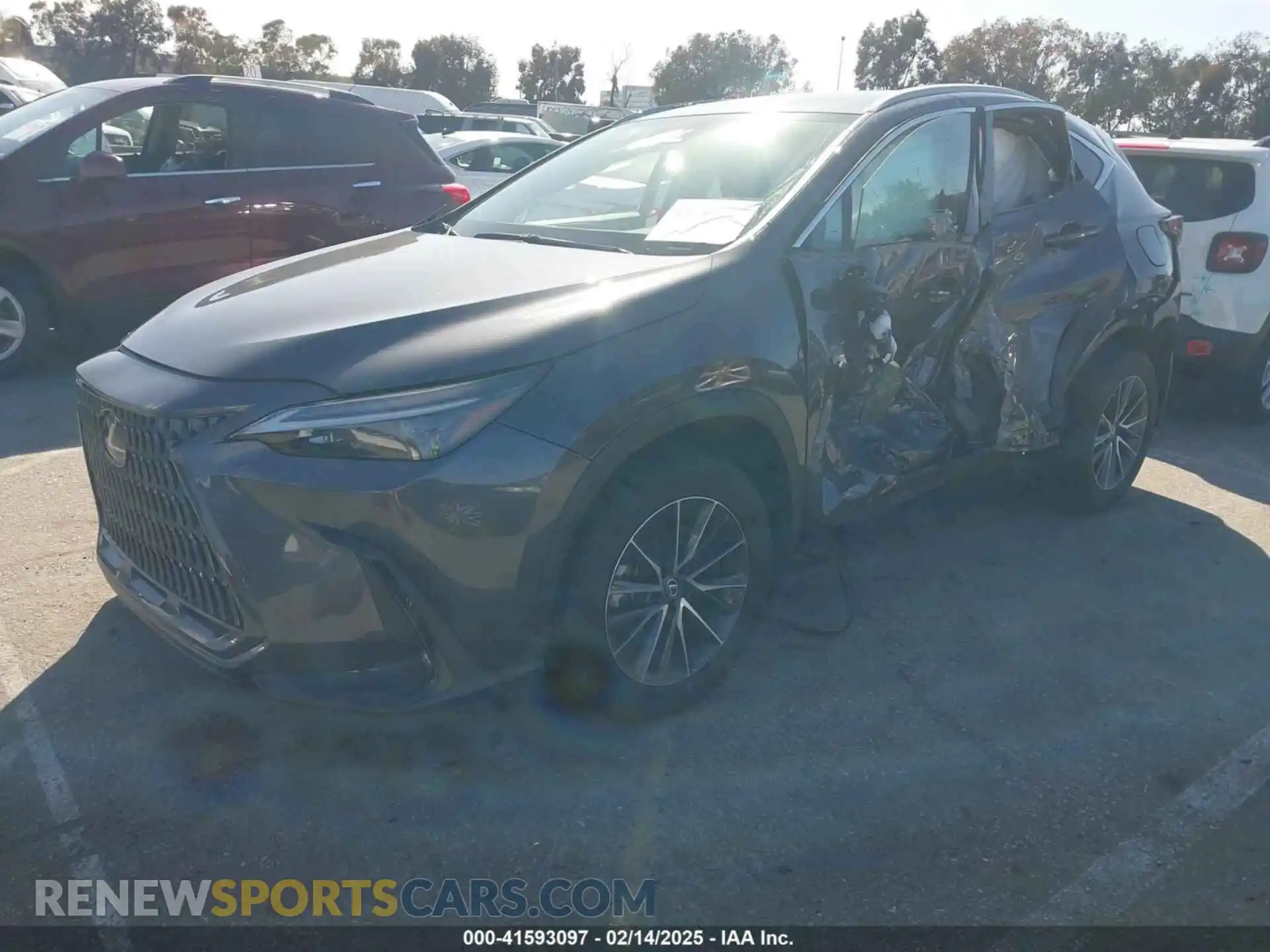 2 Photograph of a damaged car 2T2ADCAZXPC003877 LEXUS NX 250 2023