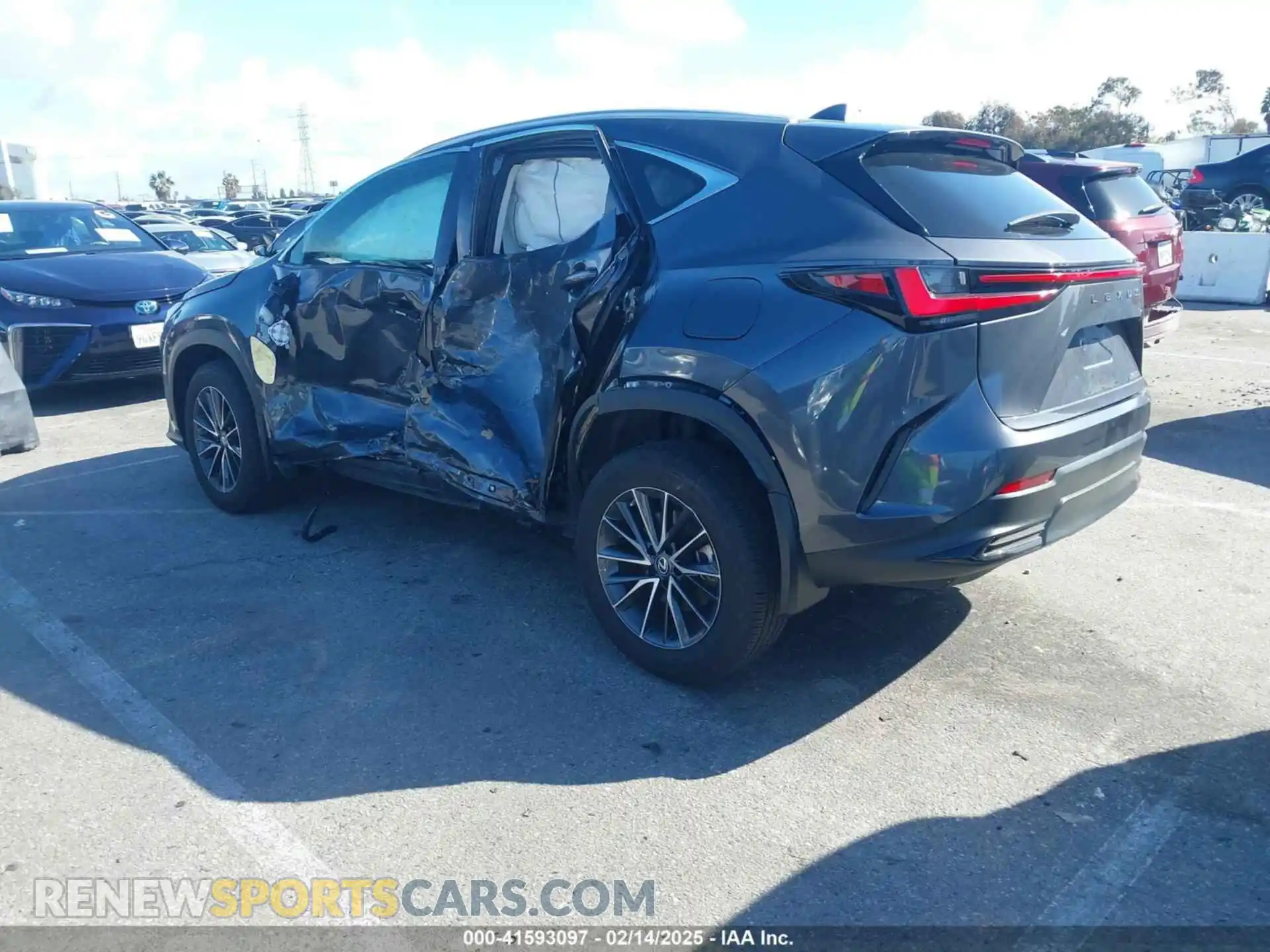 3 Photograph of a damaged car 2T2ADCAZXPC003877 LEXUS NX 250 2023