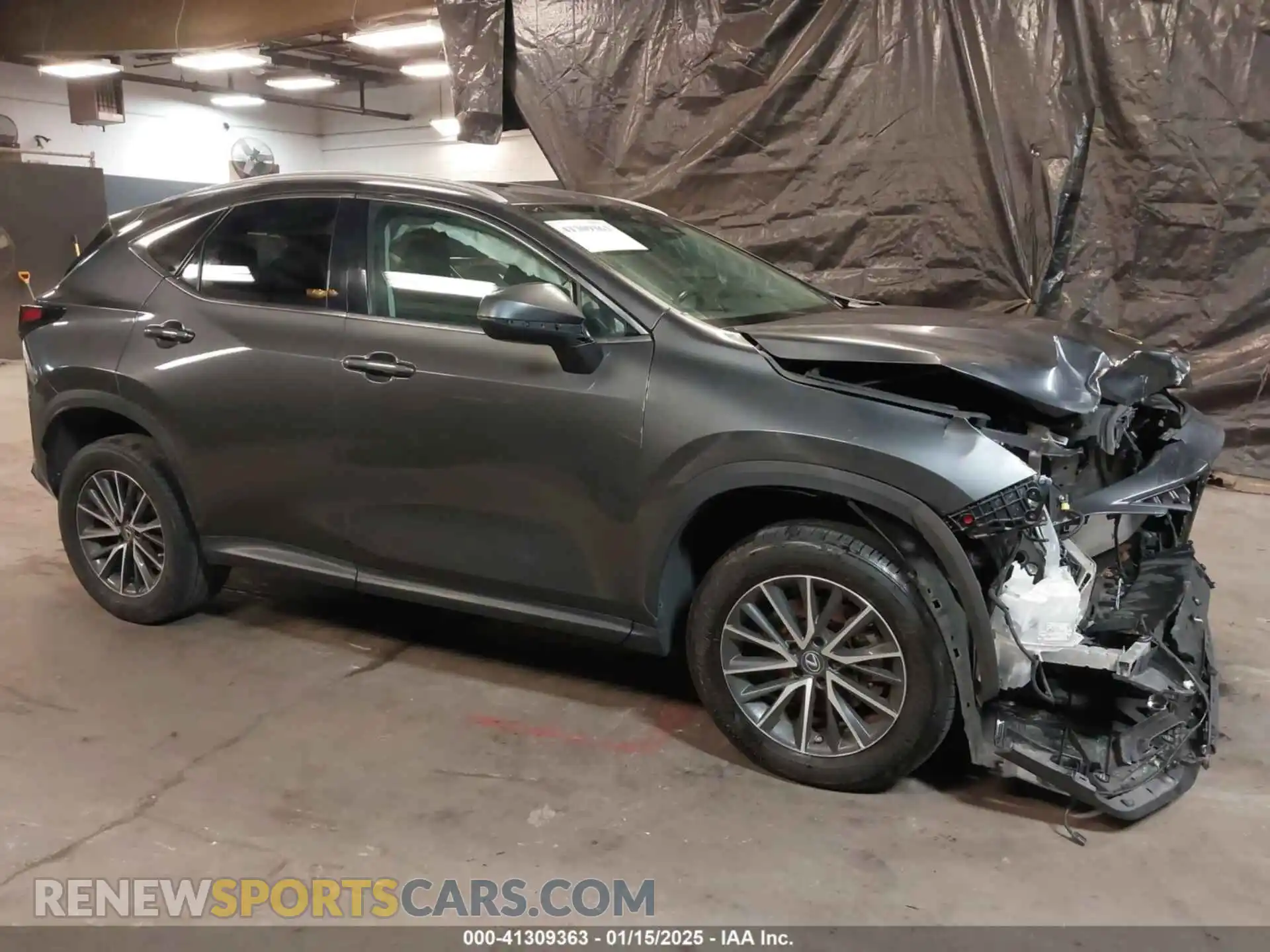 1 Photograph of a damaged car 2T2GDCAZ0PC004515 LEXUS NX 250 2023