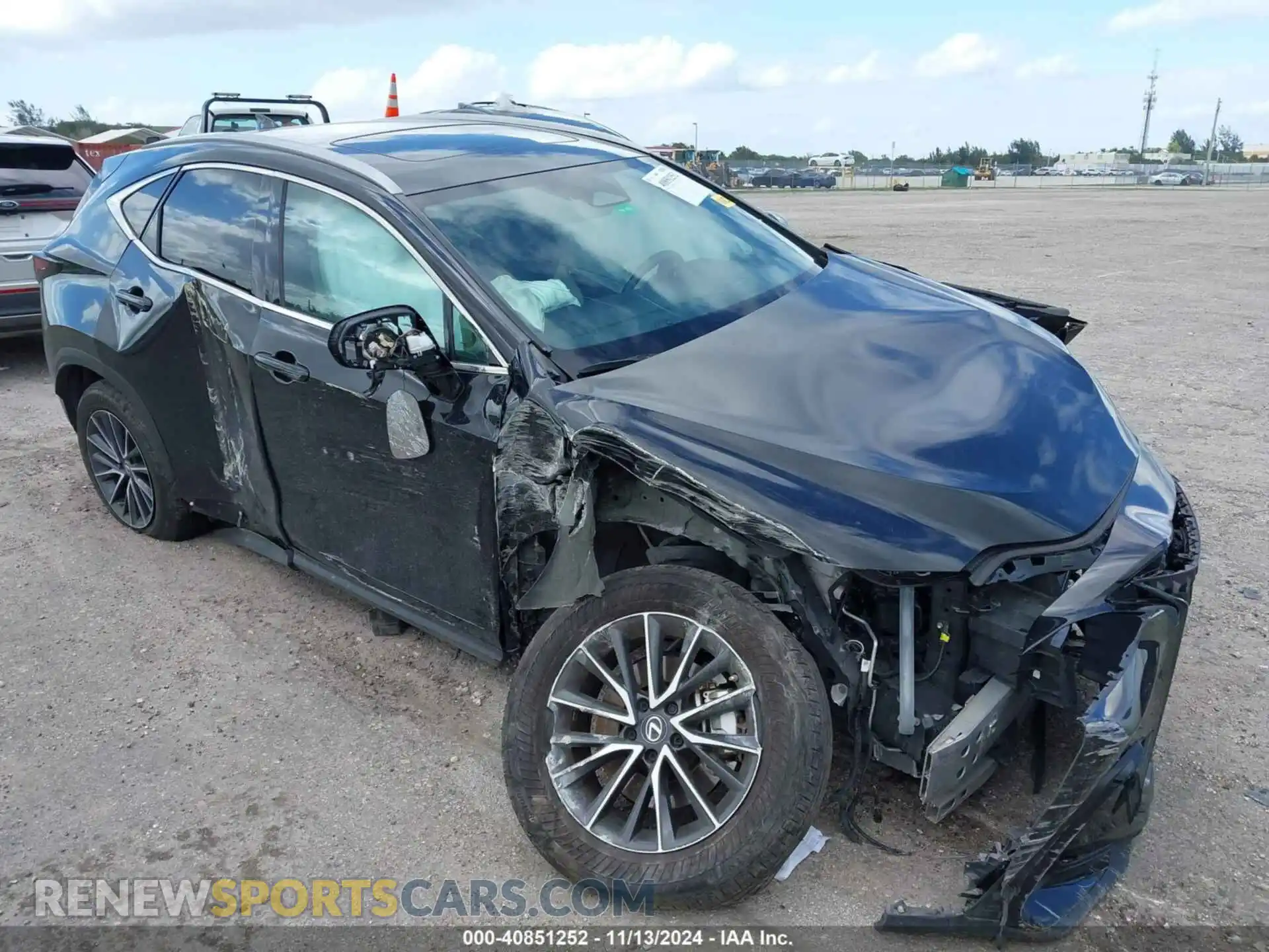 1 Photograph of a damaged car 2T2GDCAZ1PC004328 LEXUS NX 250 2023