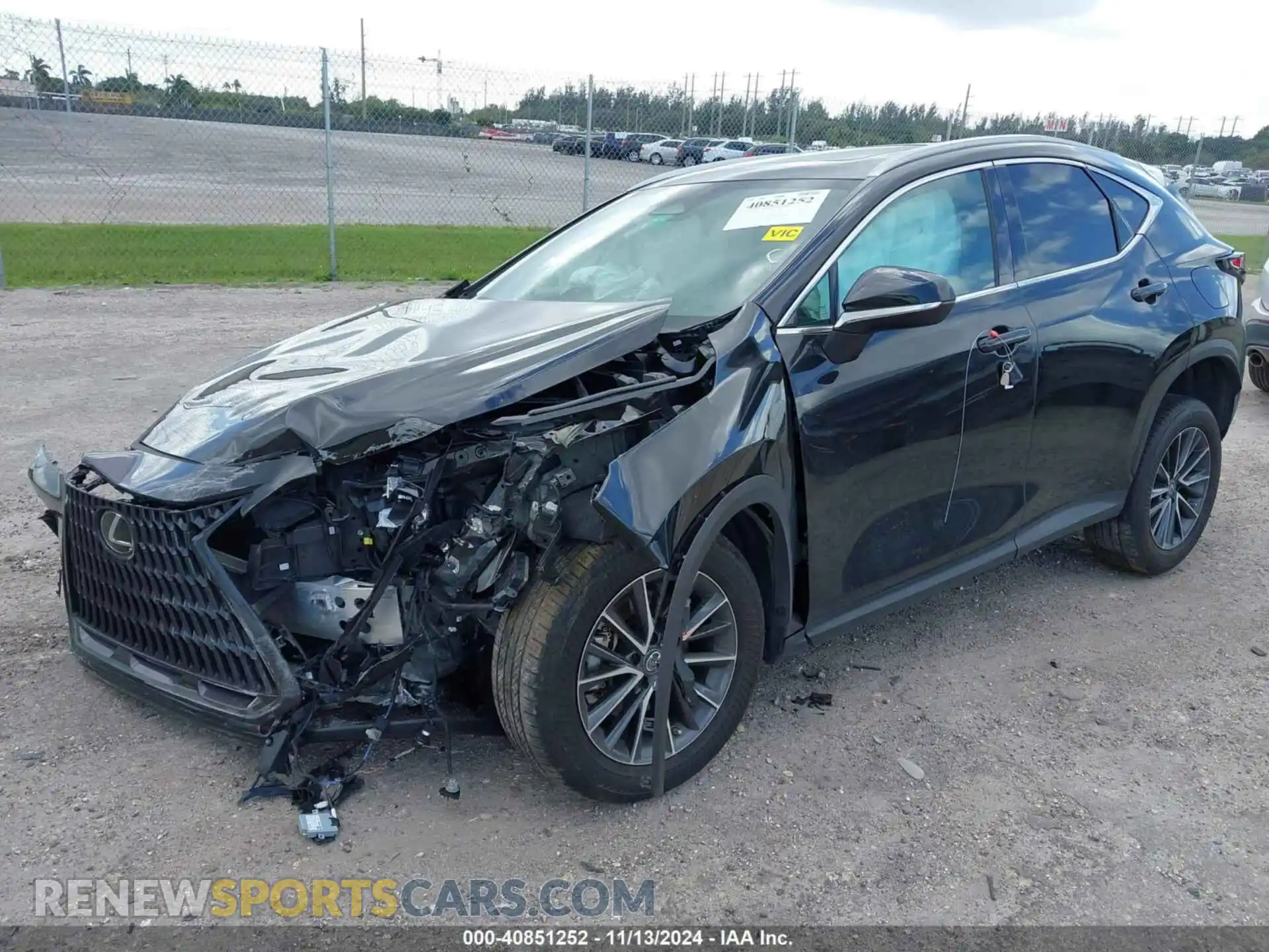 2 Photograph of a damaged car 2T2GDCAZ1PC004328 LEXUS NX 250 2023
