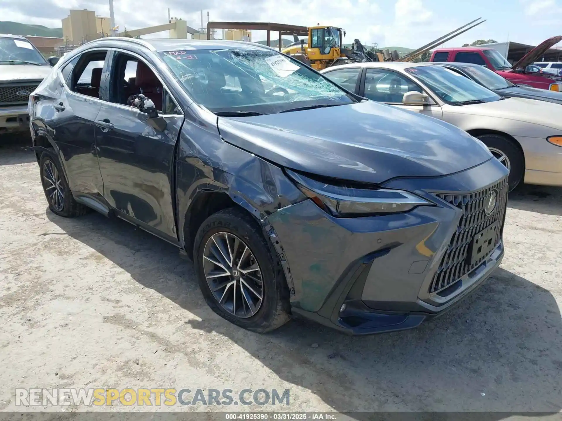 1 fotografías del automóvil dañado 2T2GDCAZ4RC006643 LEXUS NX 250 2024