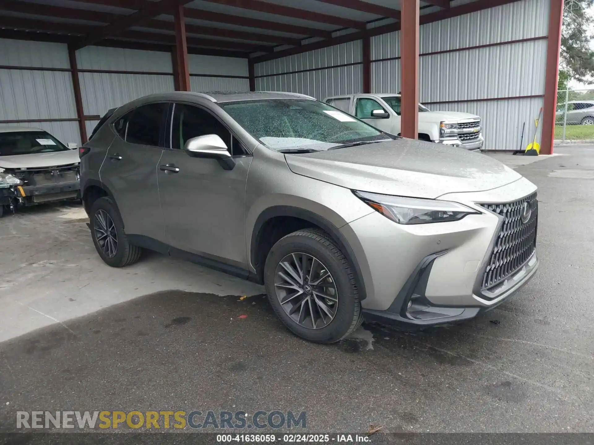 1 Photograph of a damaged car 2T2GDCAZXRC012396 LEXUS NX 250 2024
