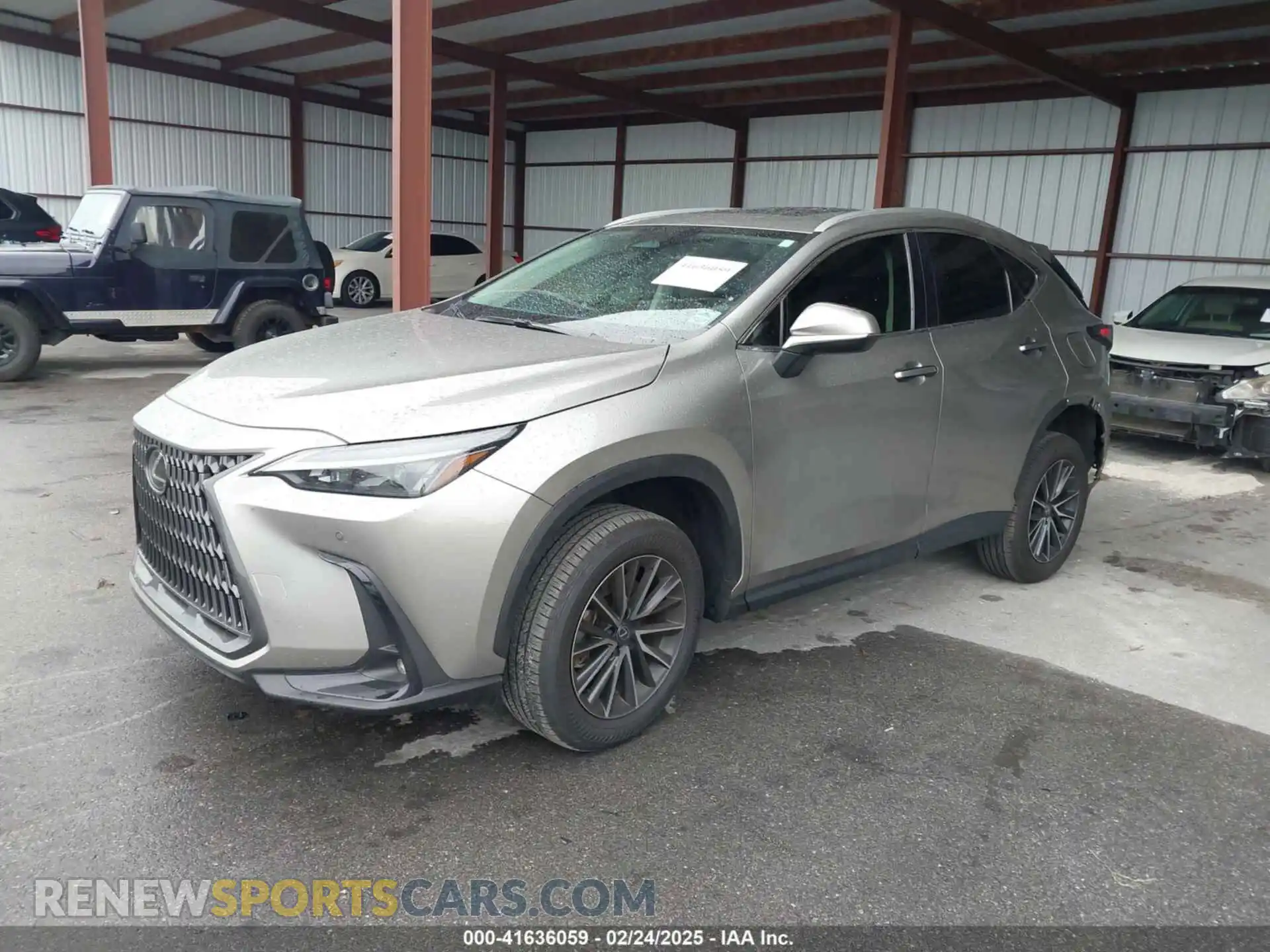 2 Photograph of a damaged car 2T2GDCAZXRC012396 LEXUS NX 250 2024