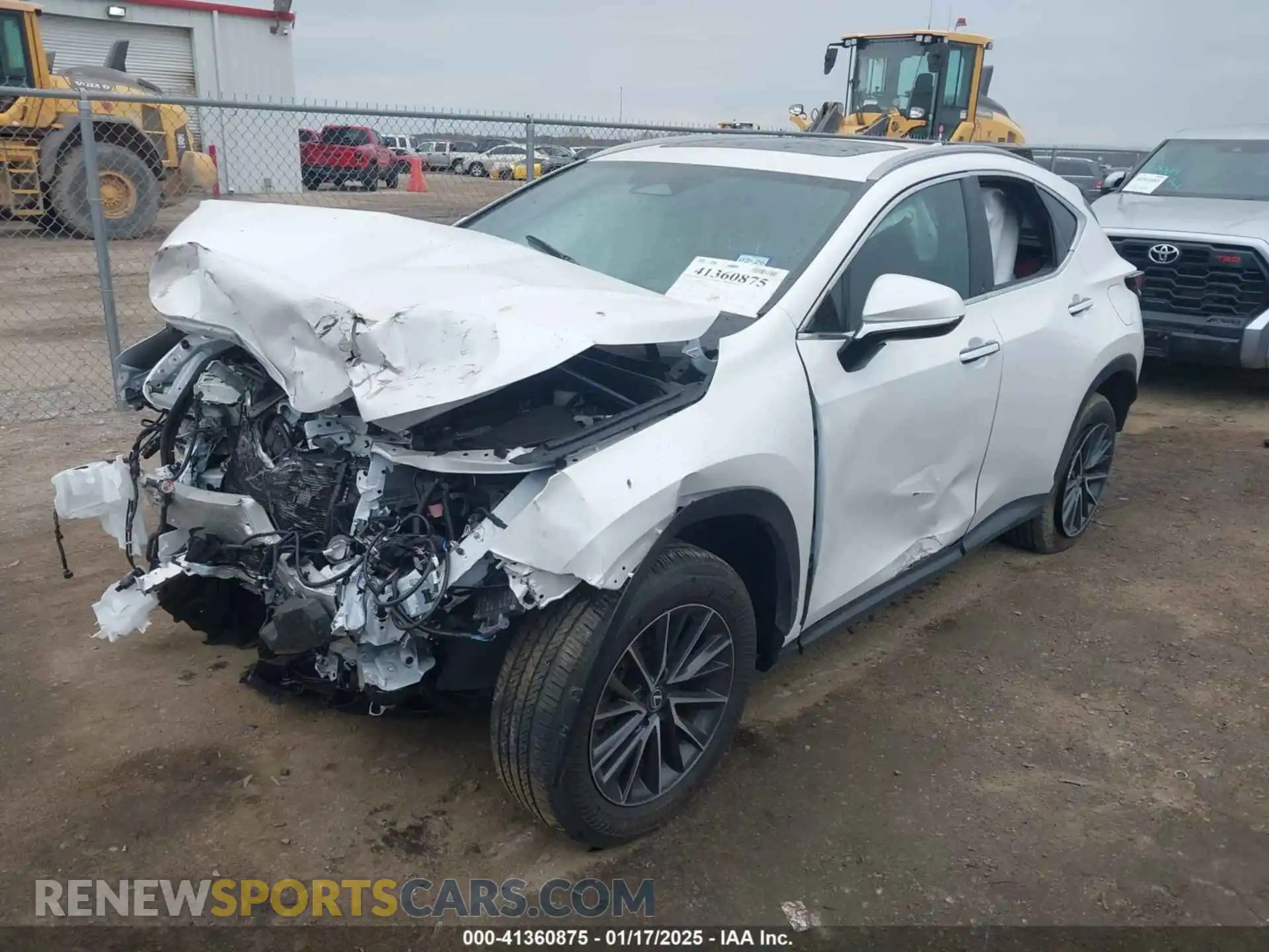 2 Photograph of a damaged car 2T2GDCAZXRC015315 LEXUS NX 250 2024