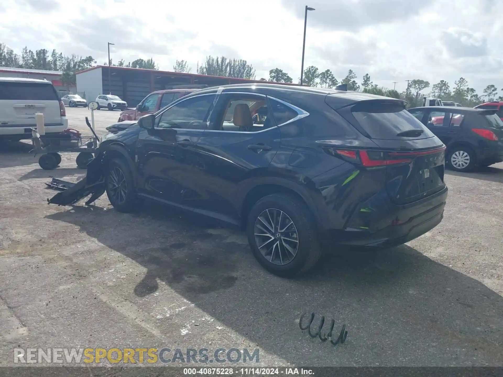 3 Photograph of a damaged car 2T2ADCAZ7SC019768 LEXUS NX 250 2025