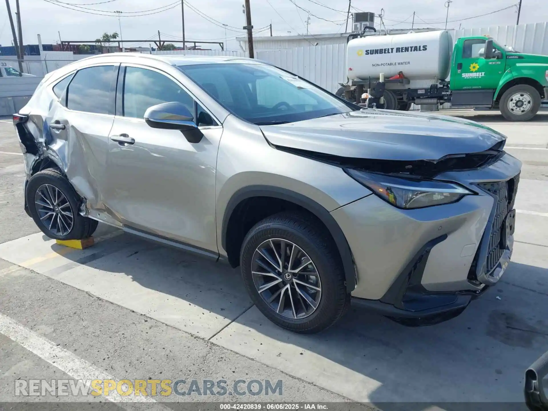 1 Photograph of a damaged car 2T2ADCAZ8SC027779 LEXUS NX 250 2025