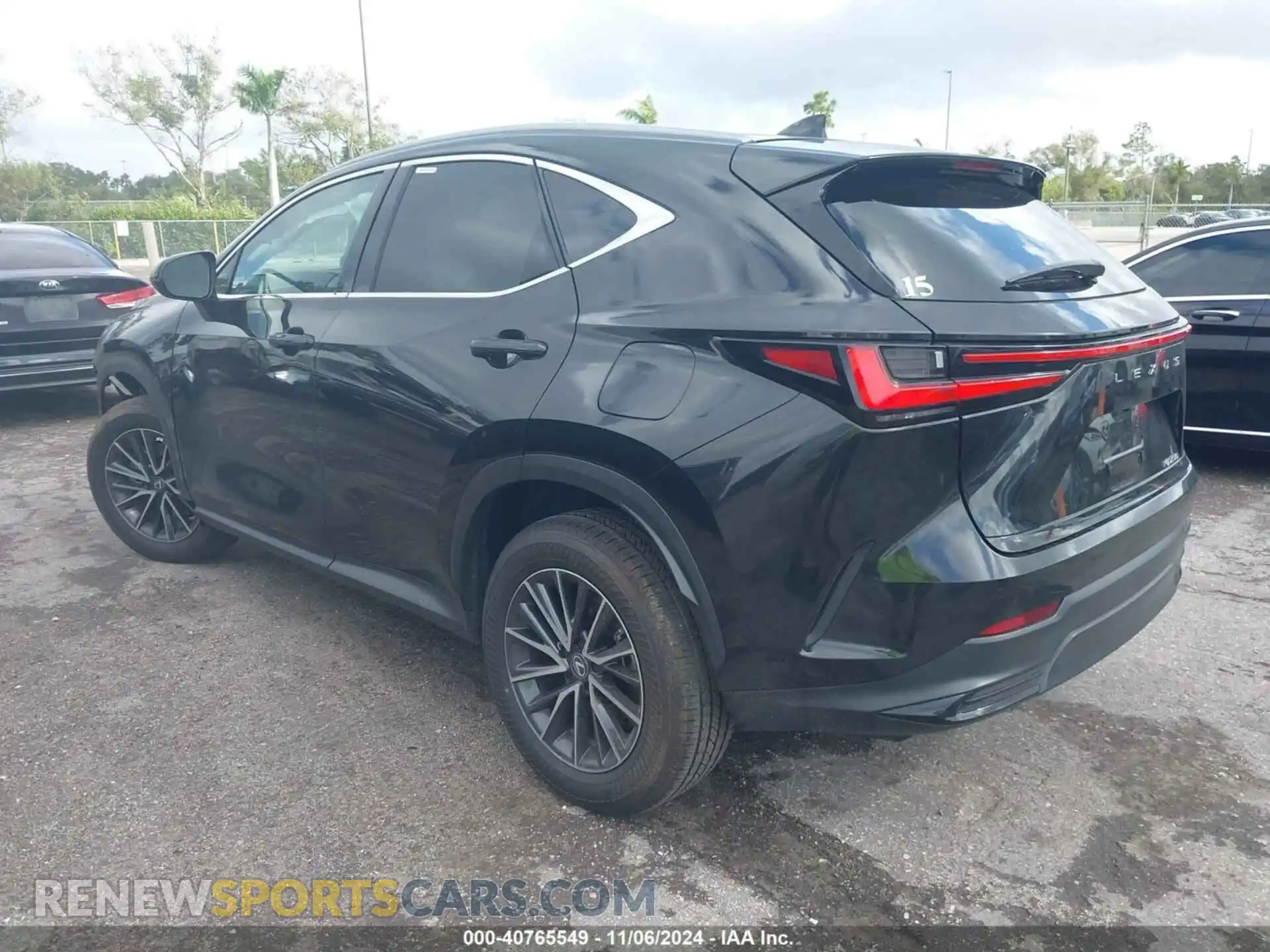 3 Фотография поврежденного автомобиля 2T2ADCAZ9SC018640 LEXUS NX 250 2025