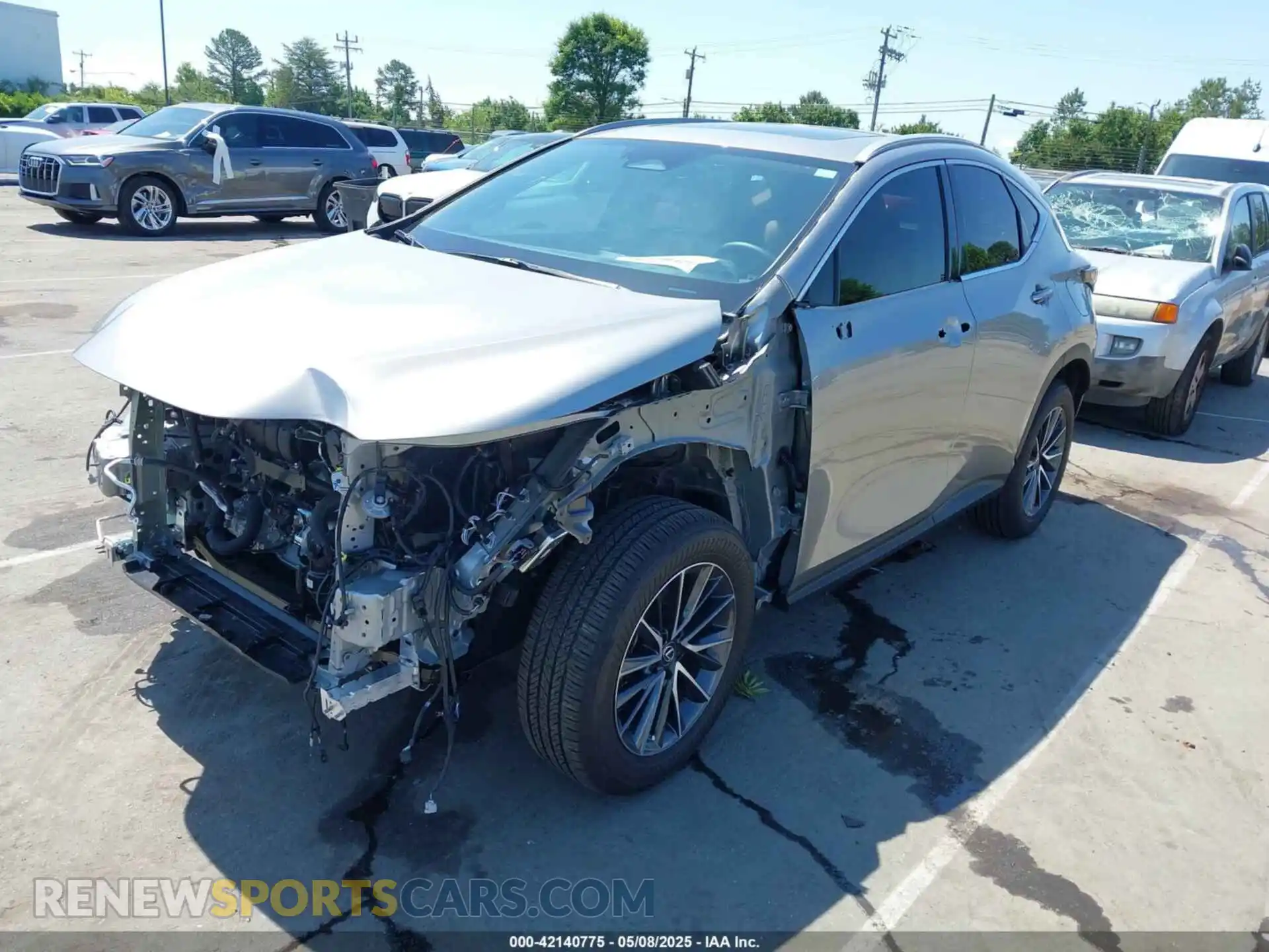 2 Photograph of a damaged car 2T2GDCAZ1SC020537 LEXUS NX 250 2025