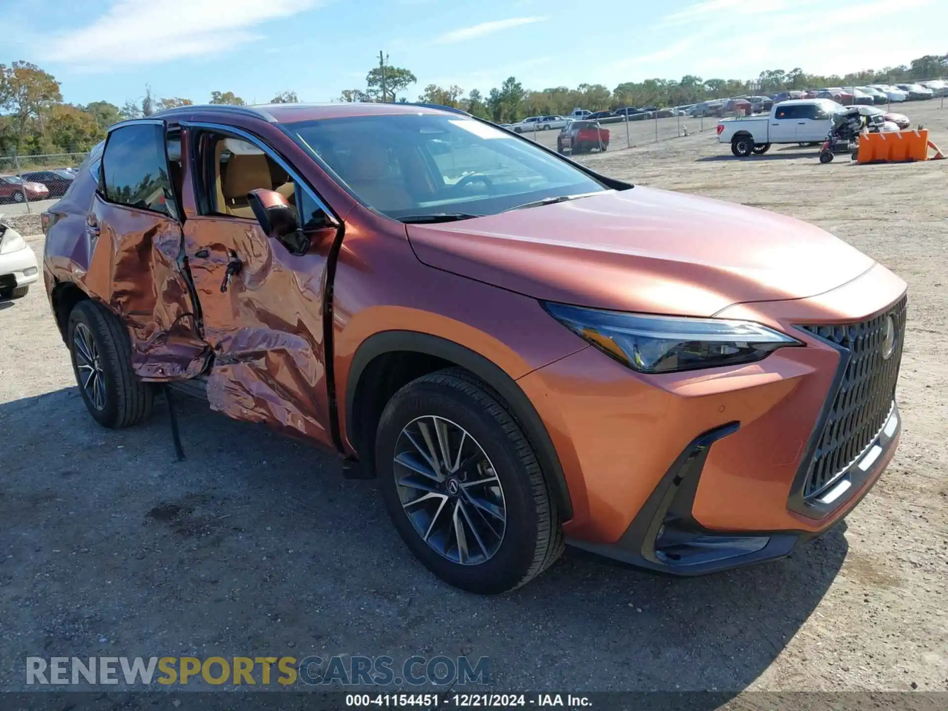 1 Photograph of a damaged car 2T2GDCAZ5SC019472 LEXUS NX 250 2025