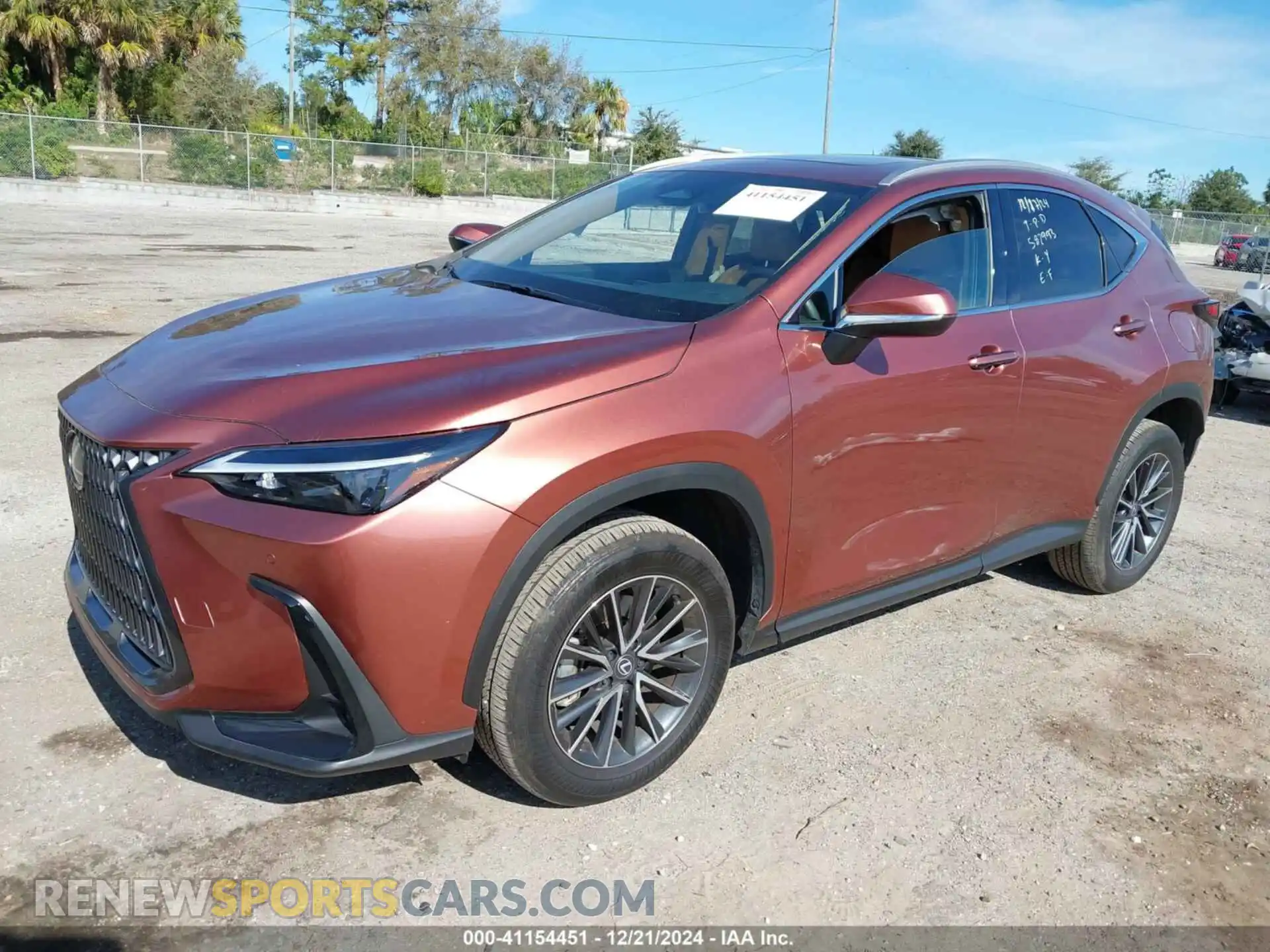 2 Photograph of a damaged car 2T2GDCAZ5SC019472 LEXUS NX 250 2025