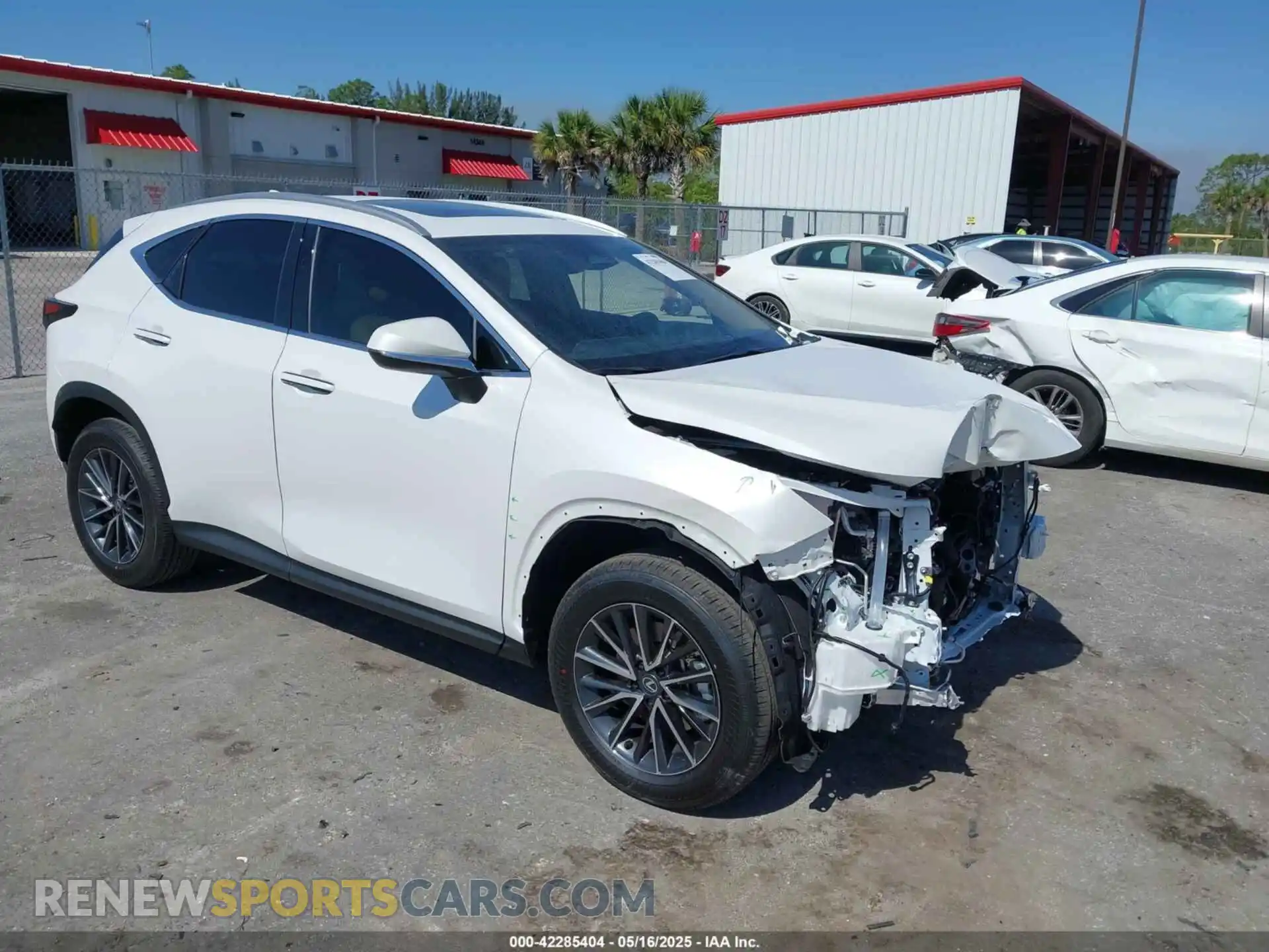 1 Photograph of a damaged car 2T2GDCAZXSC028362 LEXUS NX 250 2025