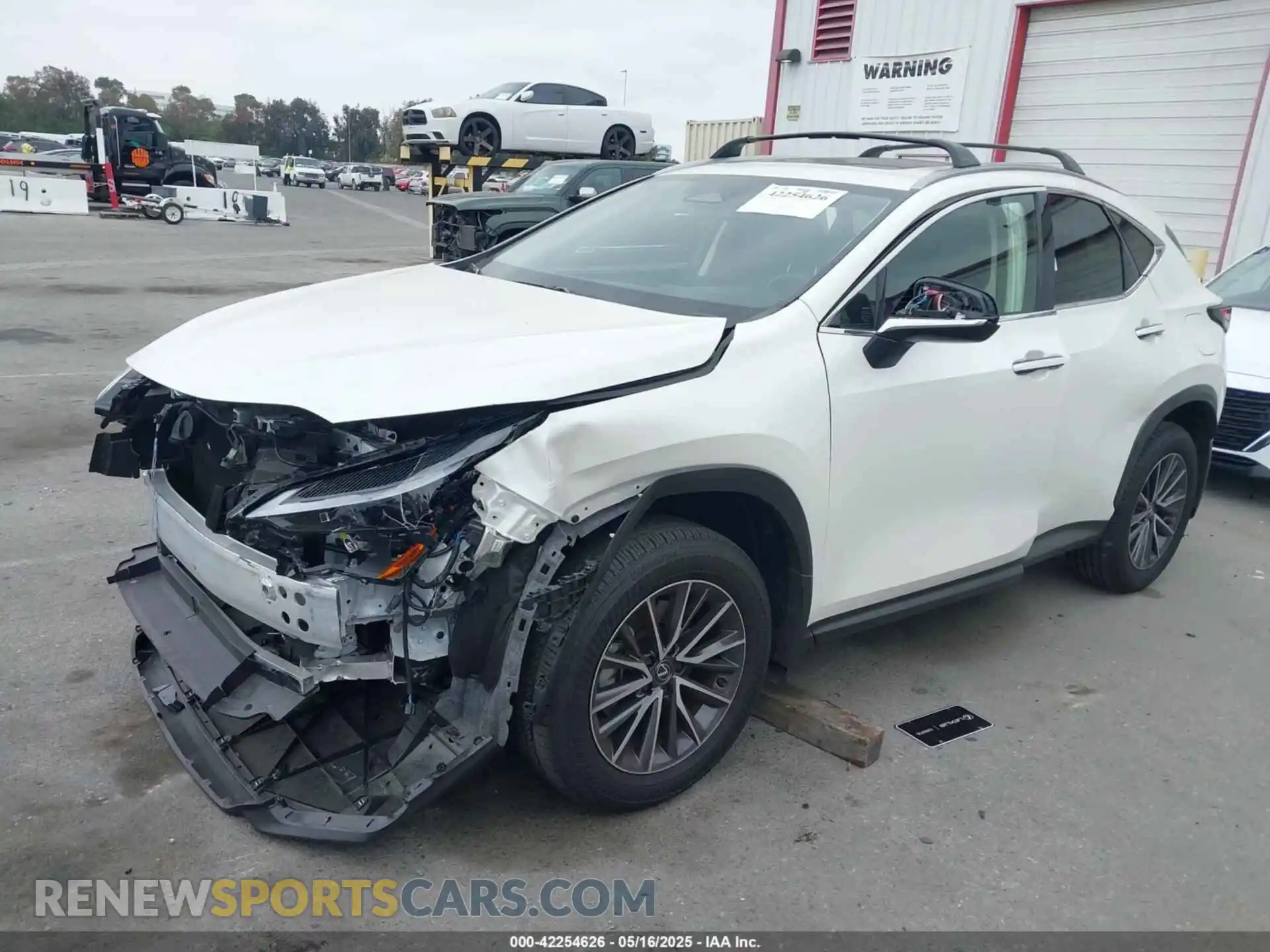 2 Photograph of a damaged car JTJADCAZ0S2016372 LEXUS NX 250 2025