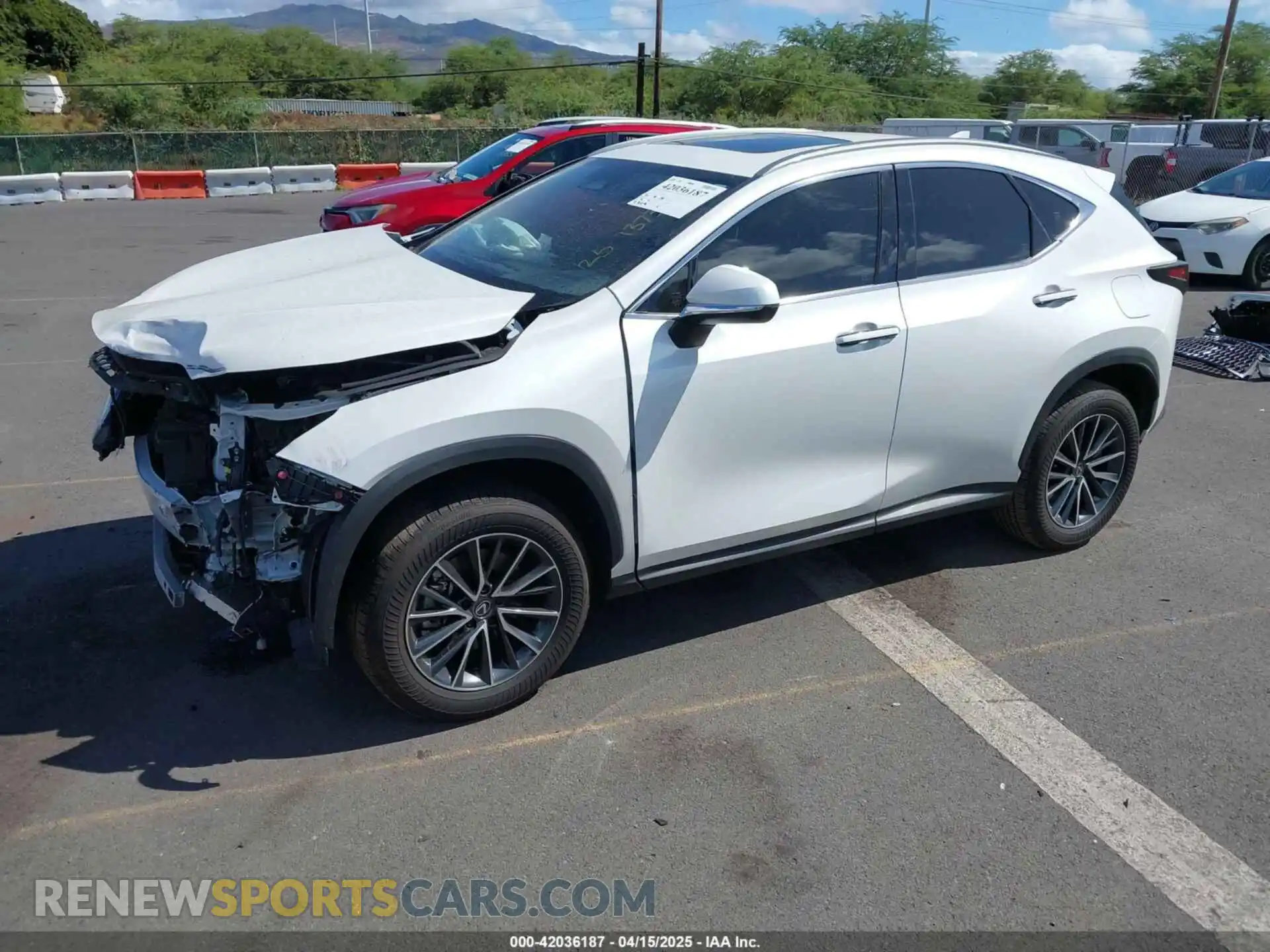 2 Photograph of a damaged car JTJGDCAZ2S2020658 LEXUS NX 250 2025