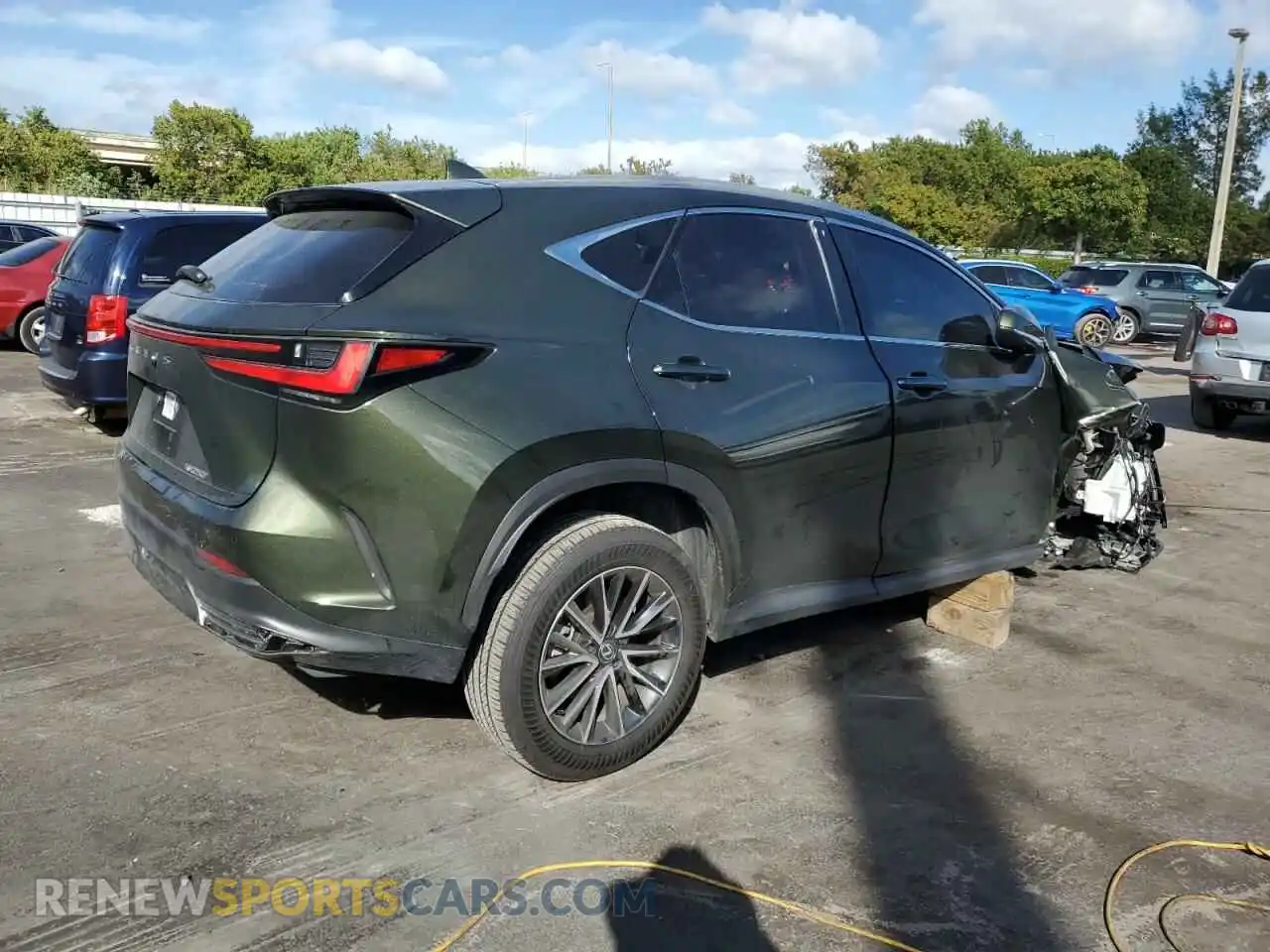 3 Photograph of a damaged car 2T2GDCAZXSC019614 LEXUS NX 250 PRE 2025