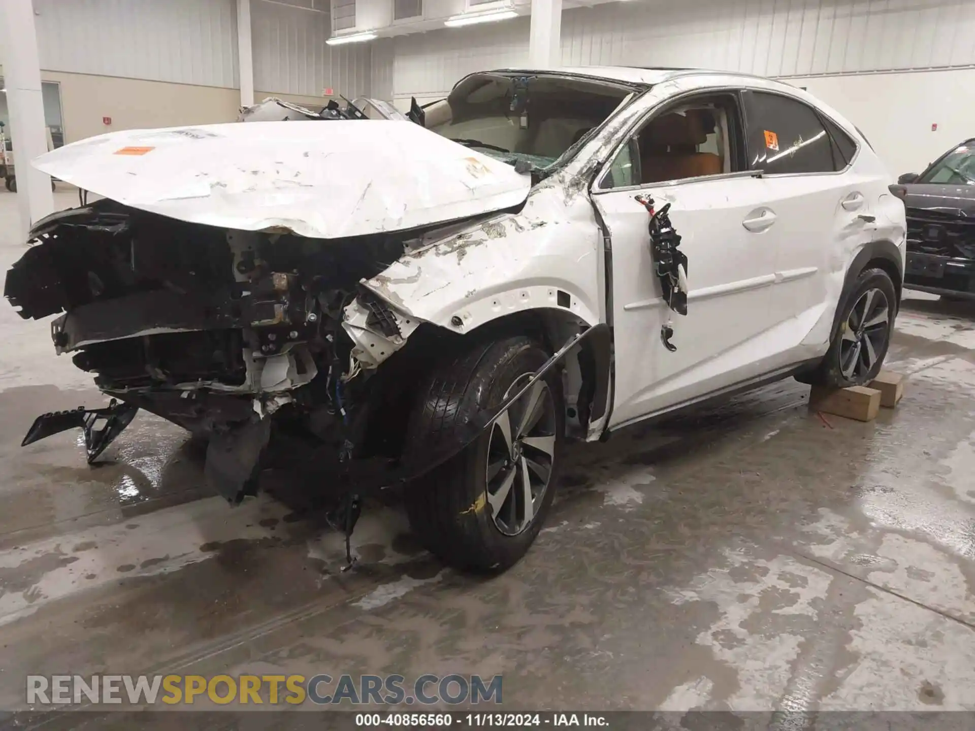 2 Photograph of a damaged car JTJBARBZ0K2180378 LEXUS NX 300 2019