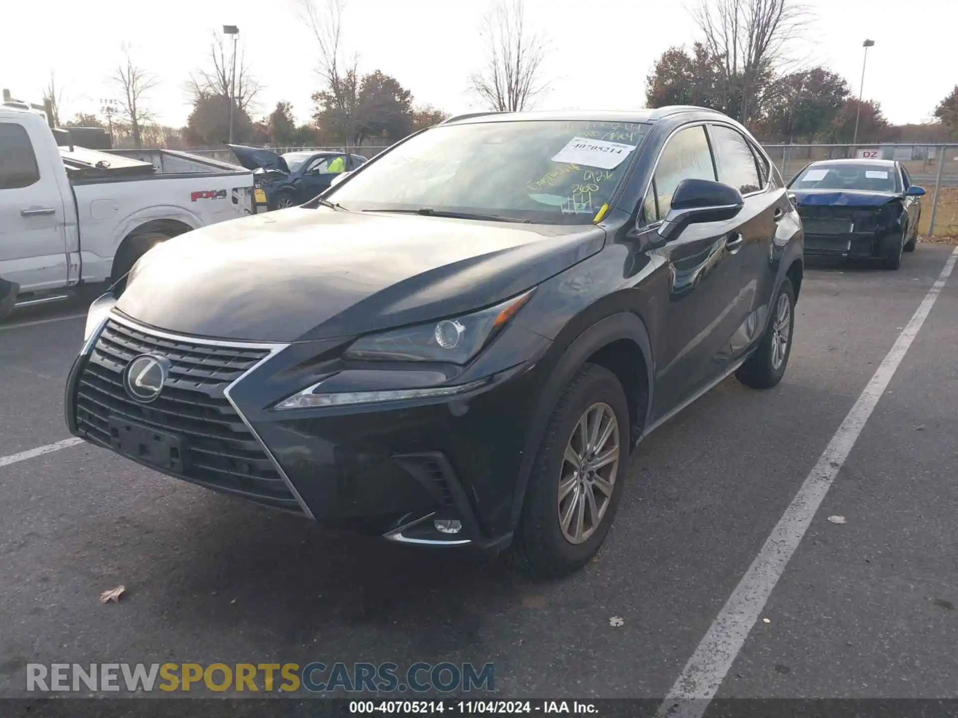 2 Photograph of a damaged car JTJBARBZ0K2205232 LEXUS NX 300 2019