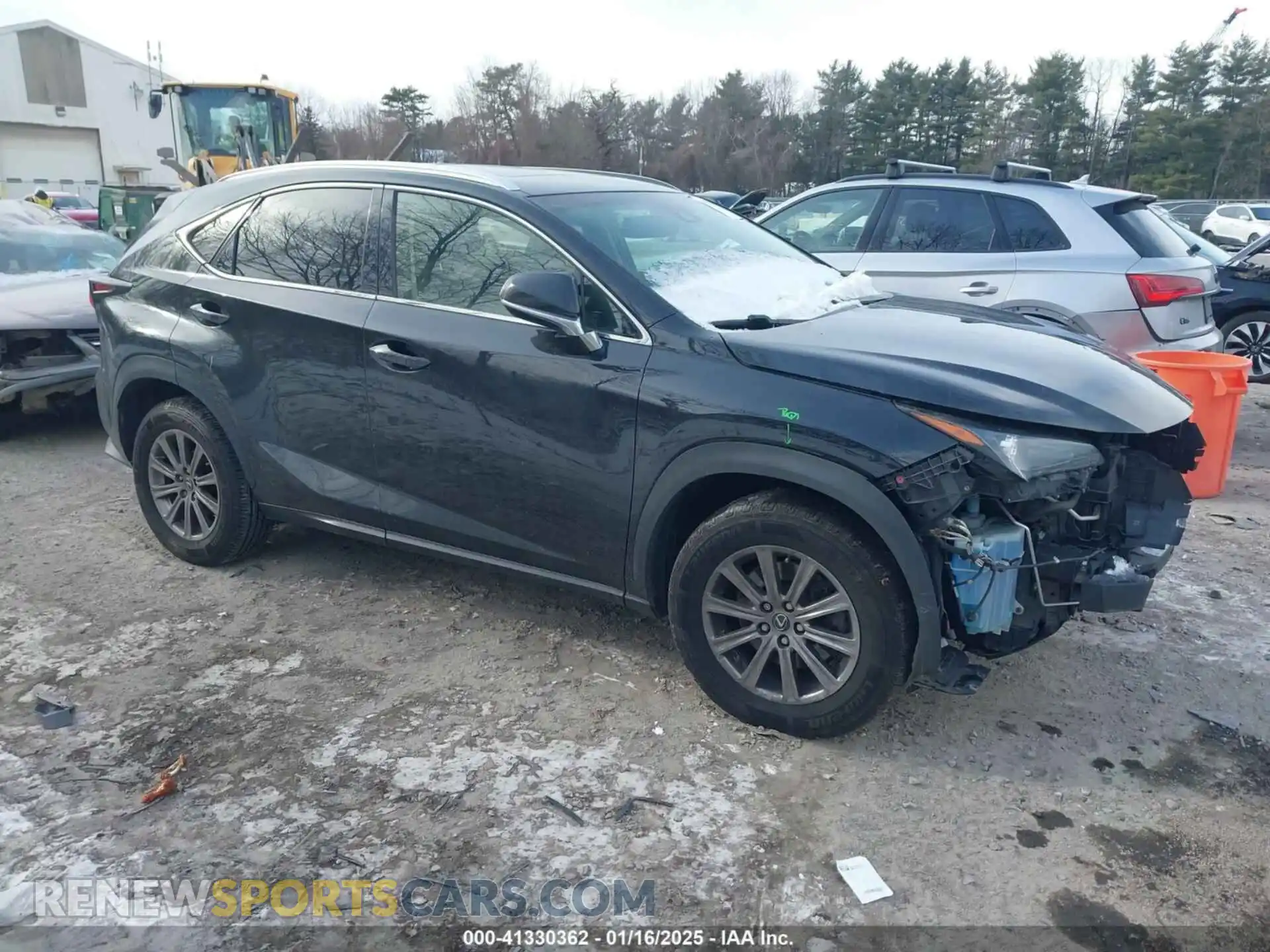 1 Photograph of a damaged car JTJBARBZ2K2181337 LEXUS NX 300 2019