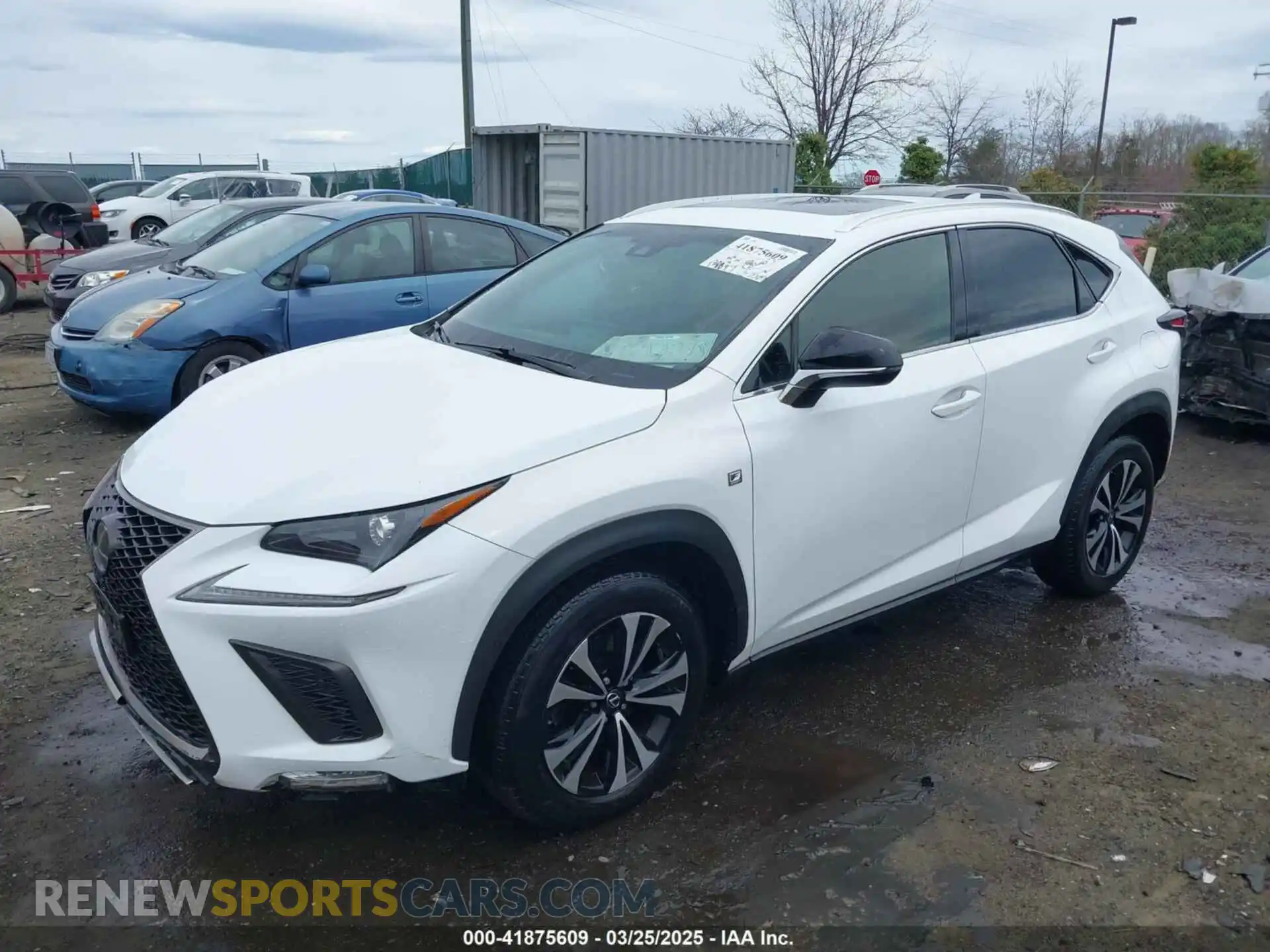 2 Photograph of a damaged car JTJBARBZ2K2196212 LEXUS NX 300 2019