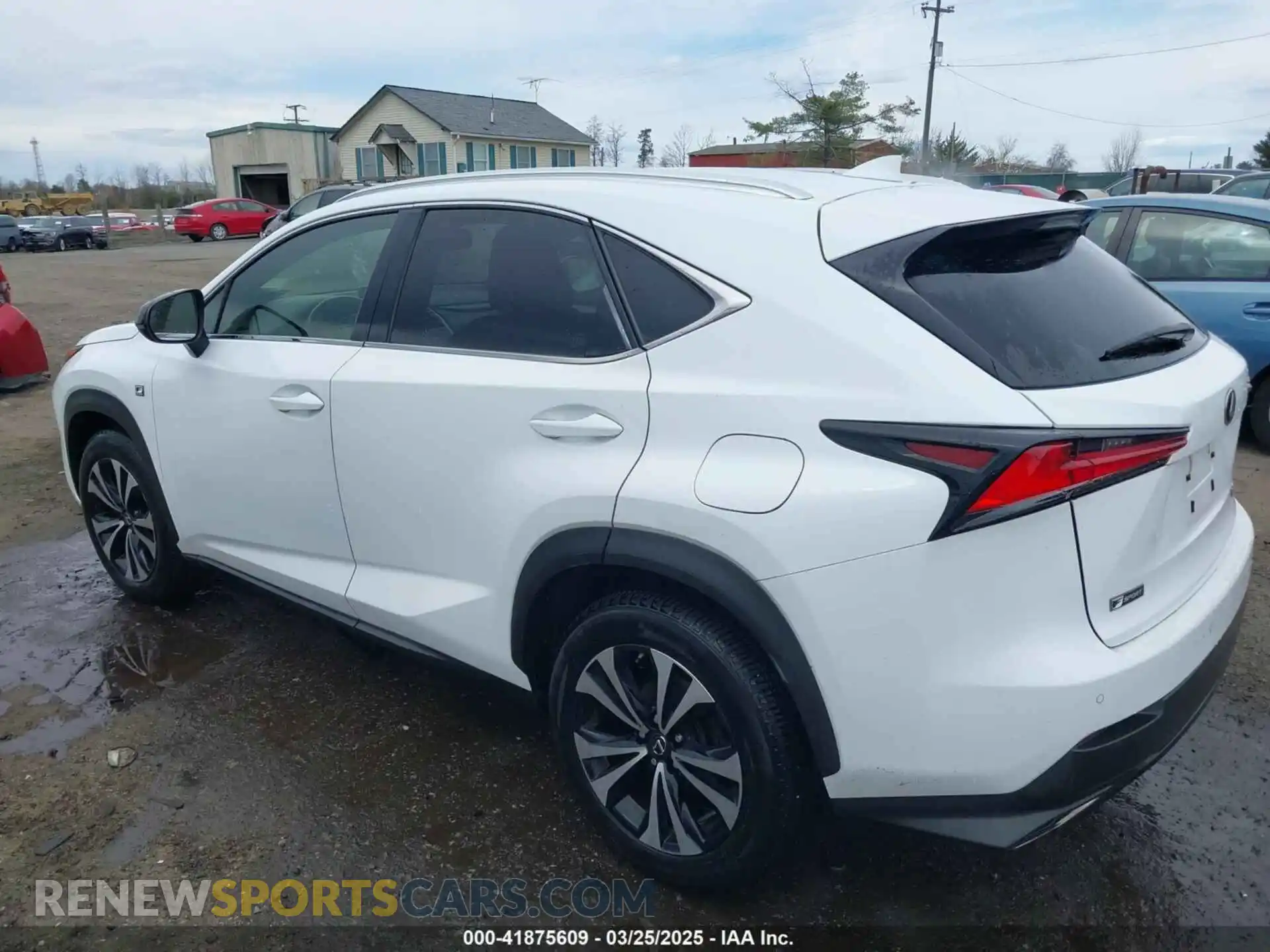 3 Photograph of a damaged car JTJBARBZ2K2196212 LEXUS NX 300 2019