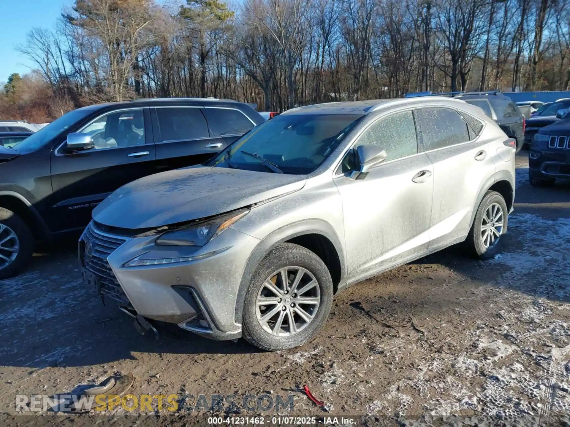 2 Photograph of a damaged car JTJBARBZ3K2186076 LEXUS NX 300 2019