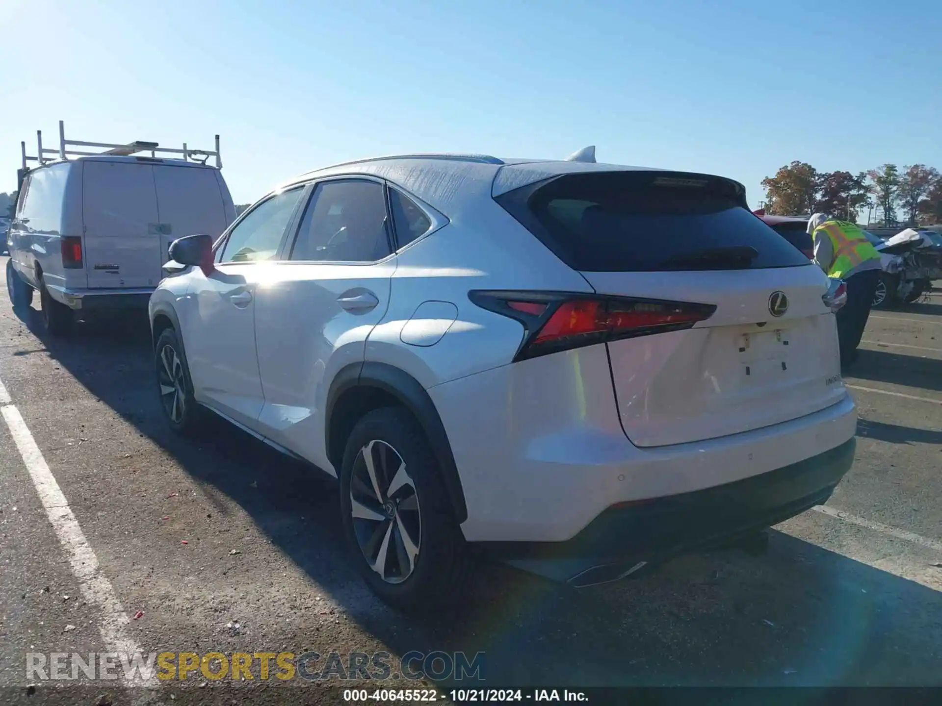 3 Photograph of a damaged car JTJBARBZ5K2194227 LEXUS NX 300 2019