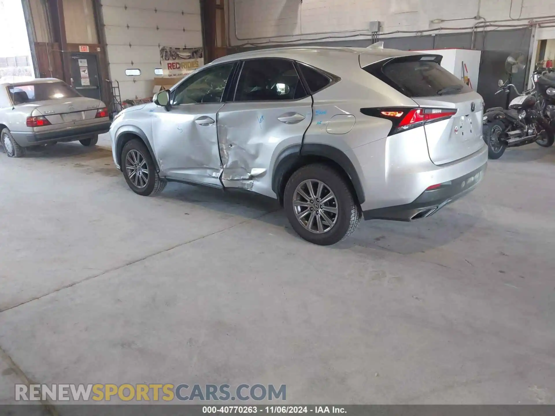 3 Photograph of a damaged car JTJBARBZ6K2187836 LEXUS NX 300 2019