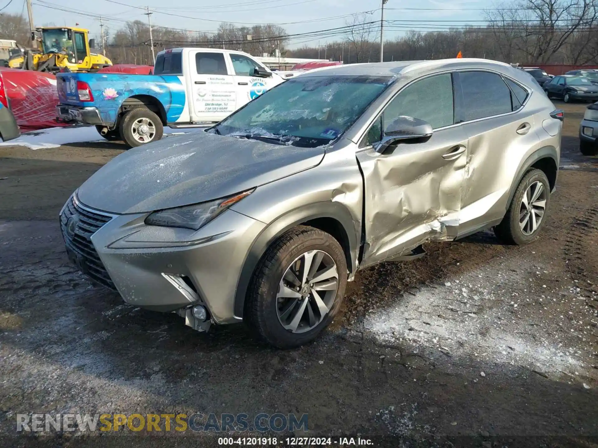 2 Photograph of a damaged car JTJBARBZ7K2189353 LEXUS NX 300 2019