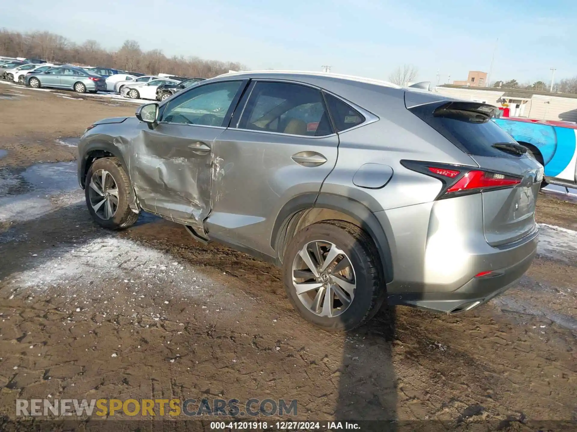 3 Photograph of a damaged car JTJBARBZ7K2189353 LEXUS NX 300 2019