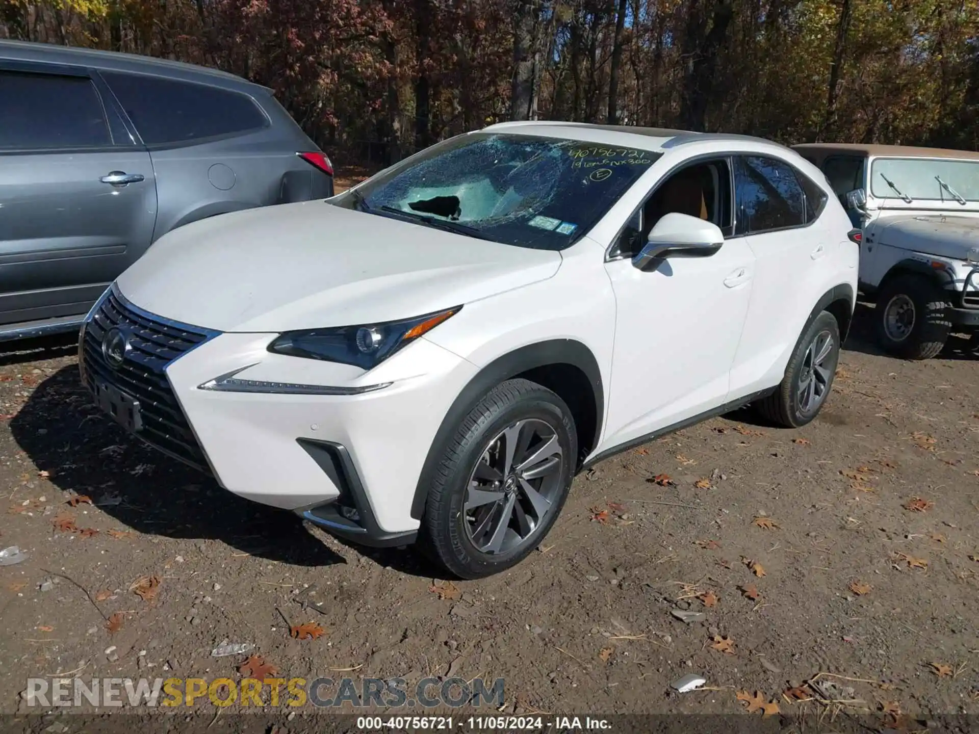 2 Photograph of a damaged car JTJBARBZ9K2199821 LEXUS NX 300 2019