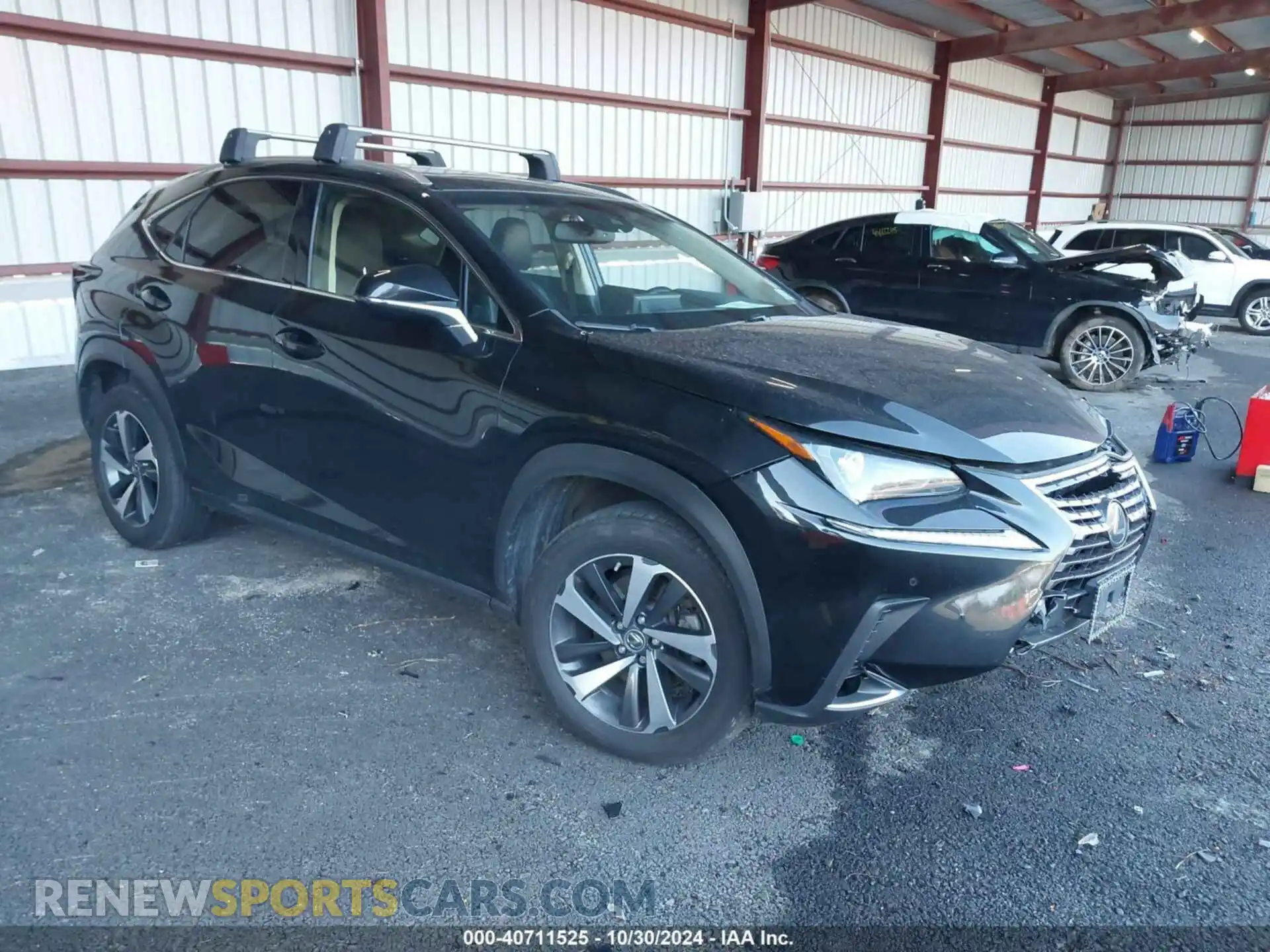 1 Фотография поврежденного автомобиля JTJBARBZXK2187063 LEXUS NX 300 2019
