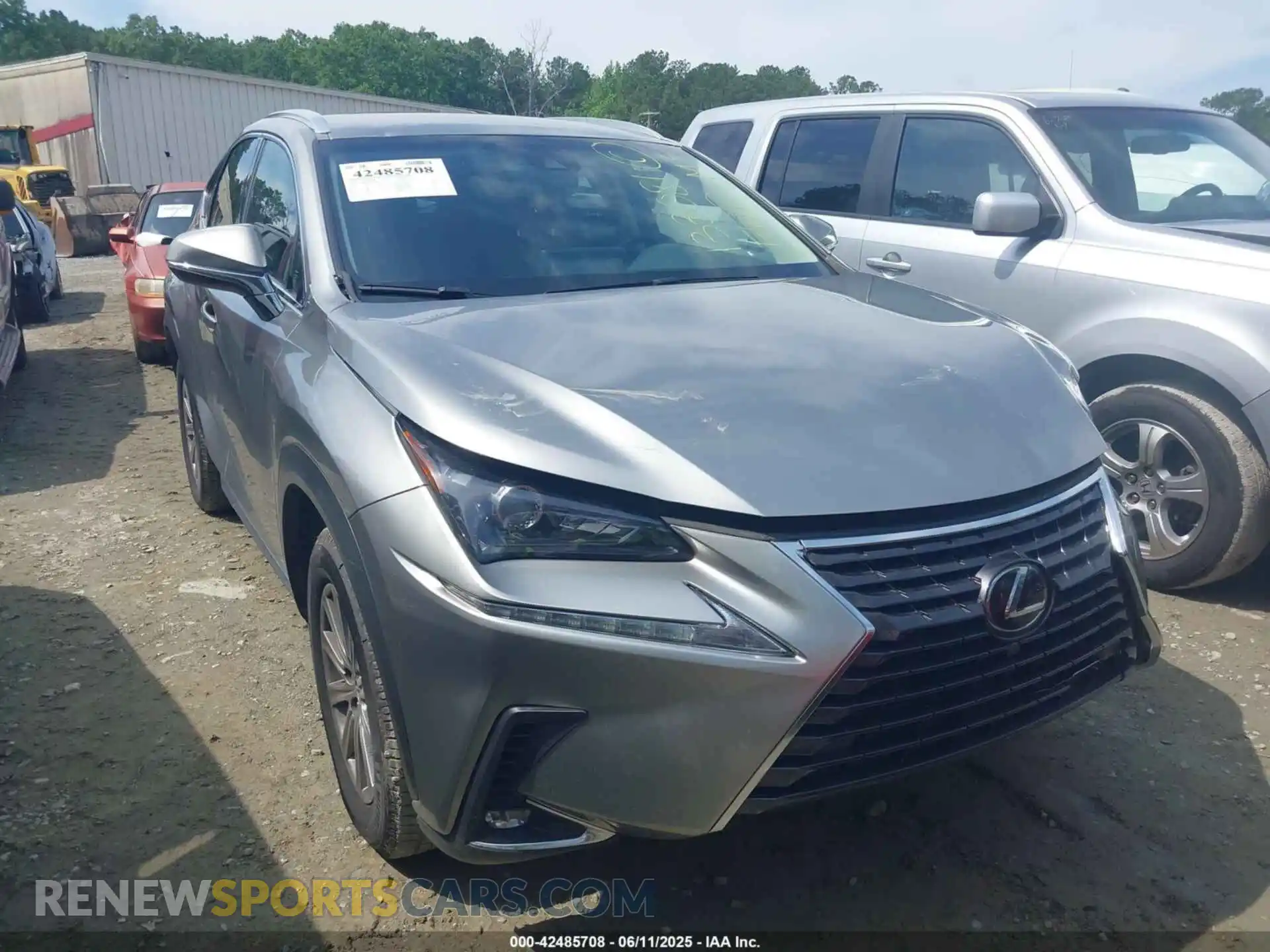 1 Photograph of a damaged car JTJYARBZ3K2133081 LEXUS NX 300 2019