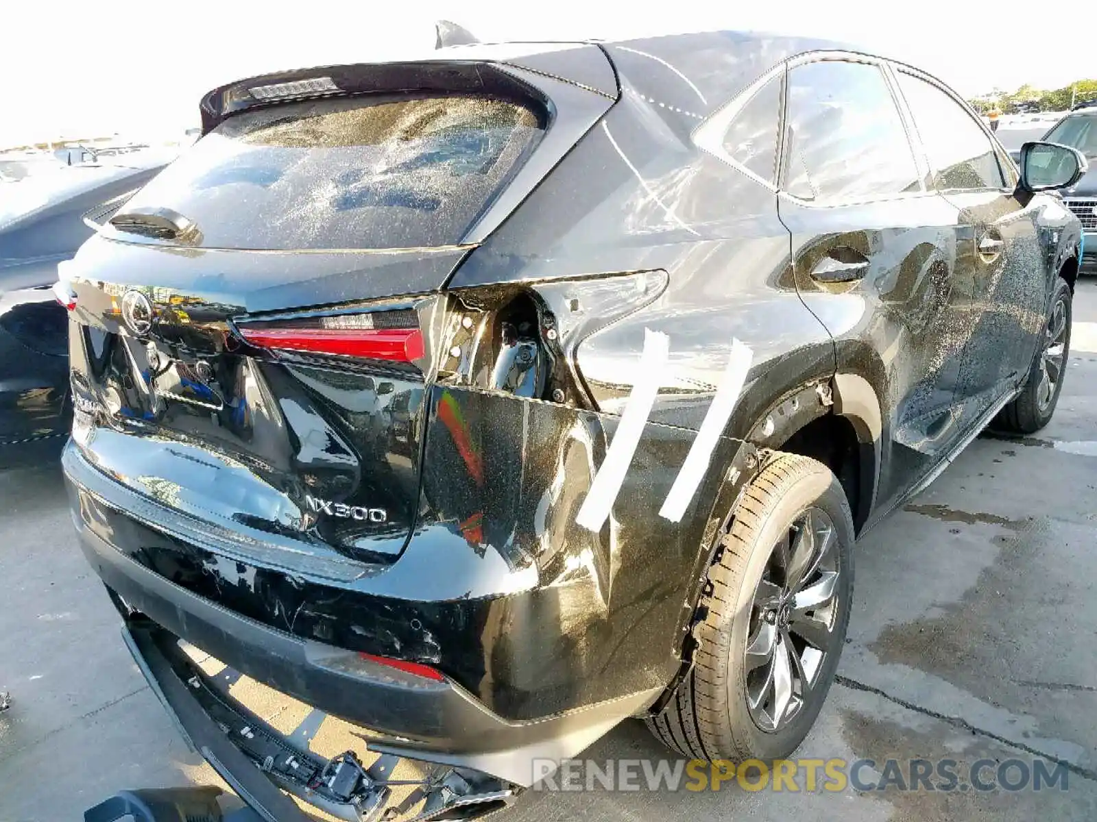 4 Photograph of a damaged car JTJYARBZ4K2157289 LEXUS NX 300 2019