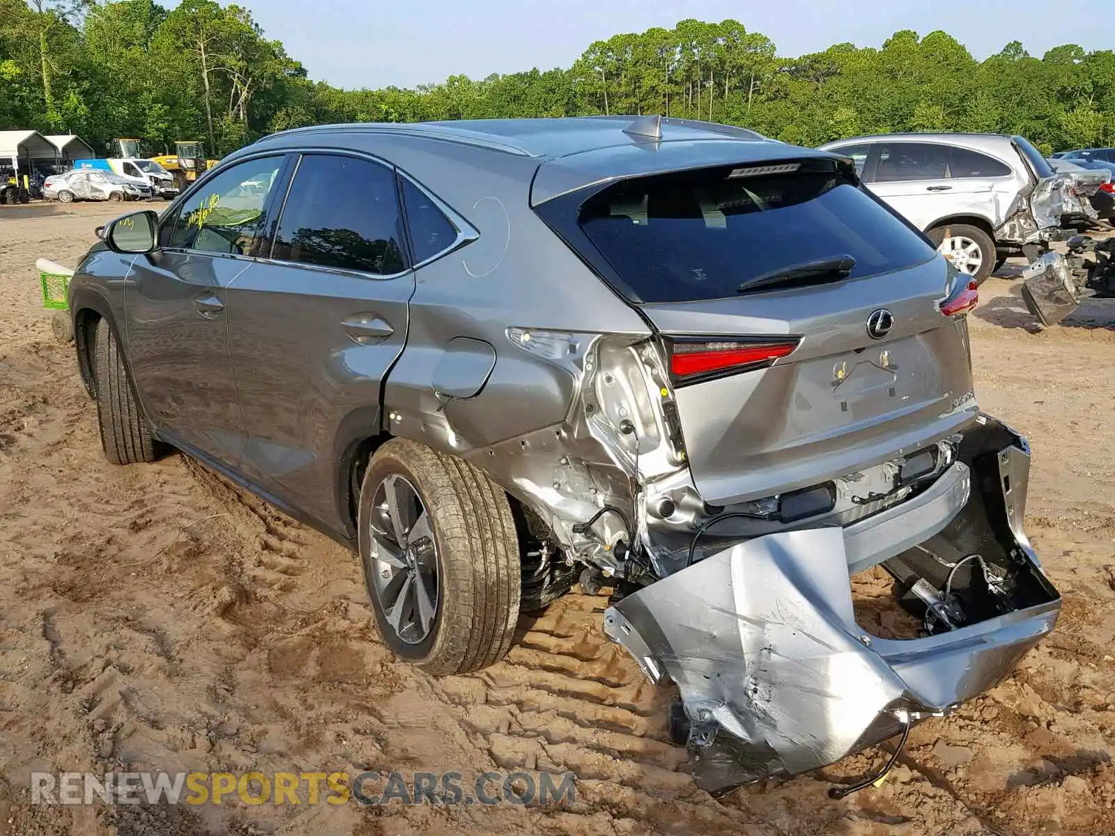 3 Photograph of a damaged car JTJYARBZ9K2147406 LEXUS NX 300 2019