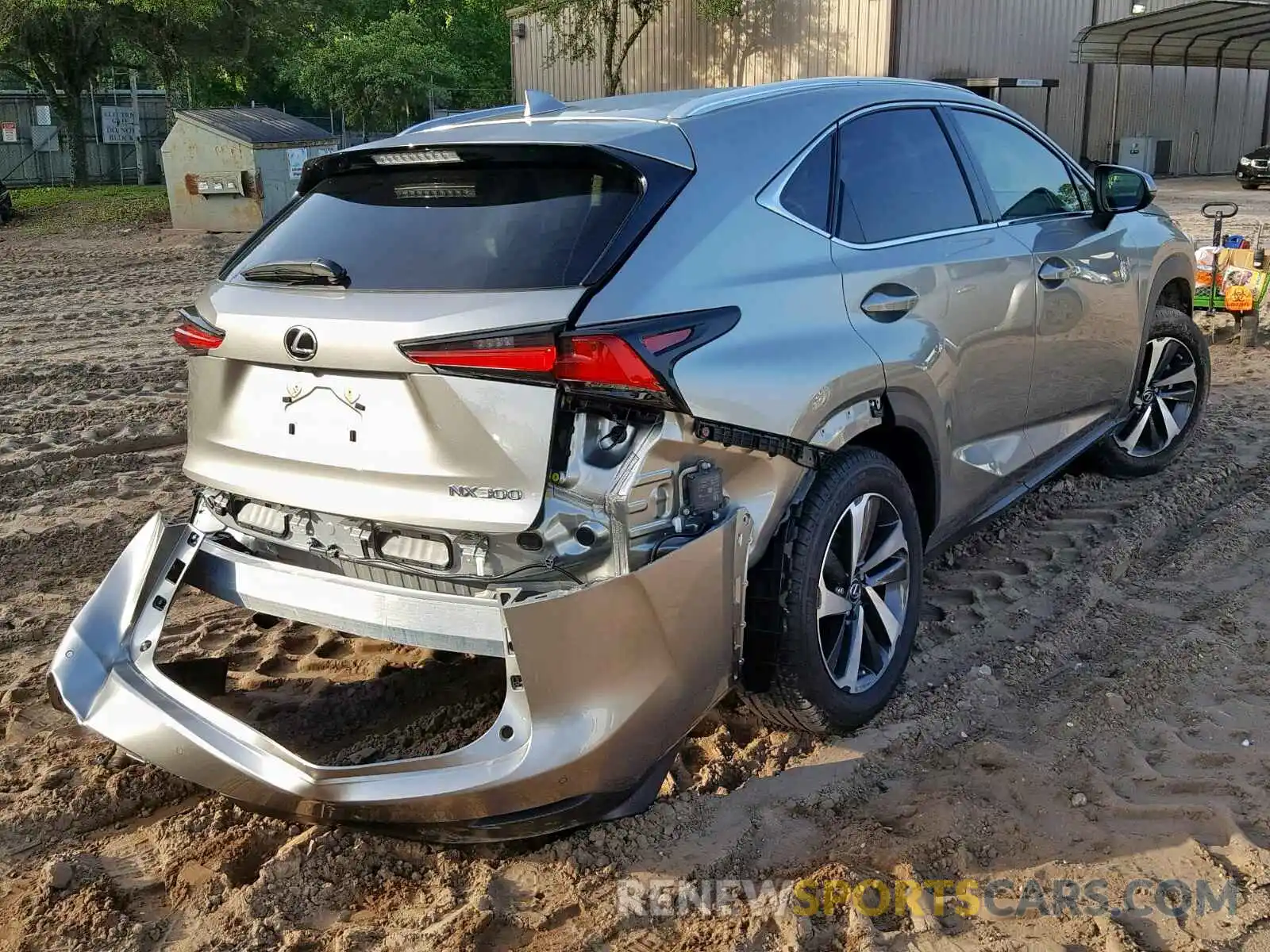 4 Photograph of a damaged car JTJYARBZ9K2147406 LEXUS NX 300 2019