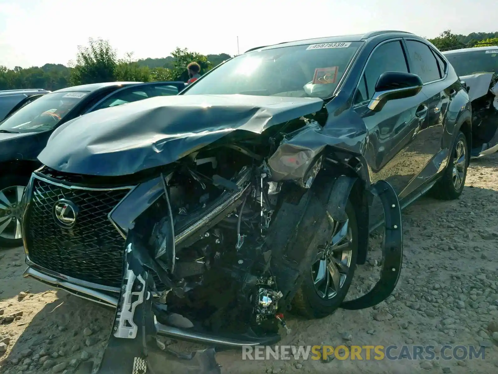 2 Photograph of a damaged car JTJYARBZXK2136348 LEXUS NX 300 2019